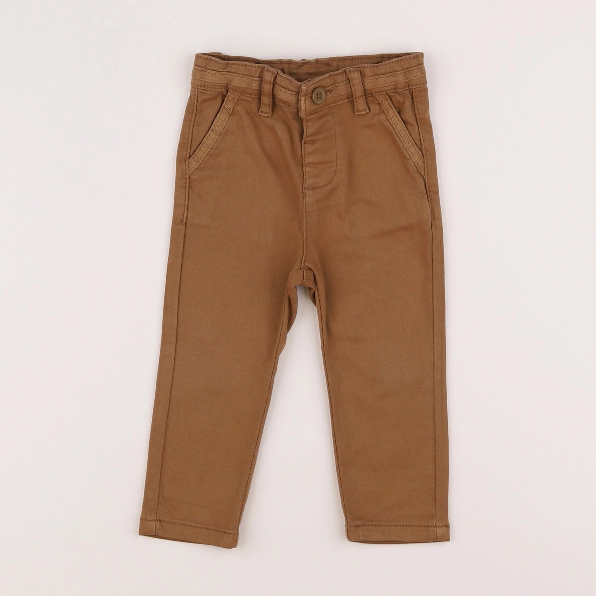 Tape à l'oeil - pantalon marron - 12 mois