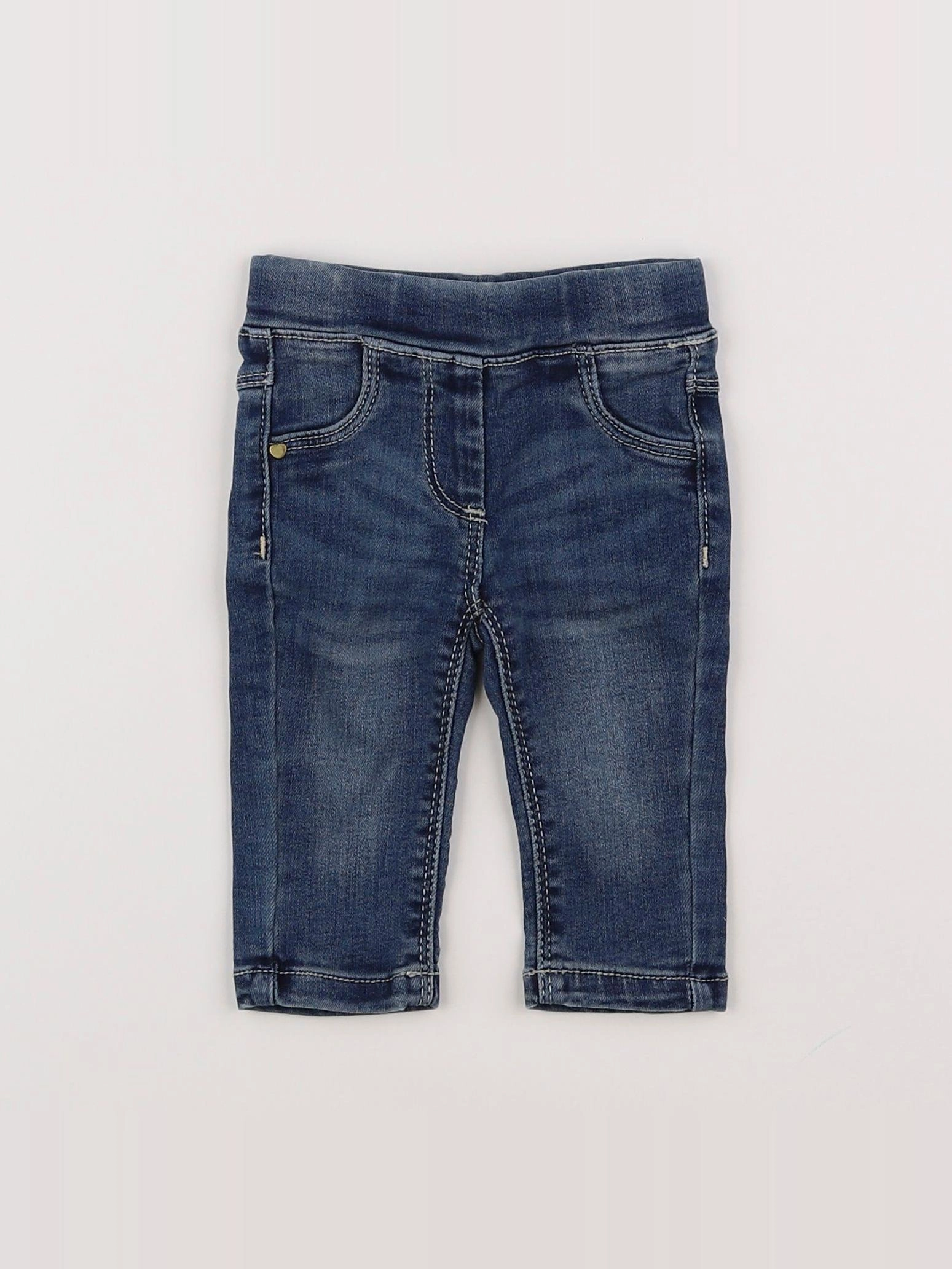 Tape à l'oeil - jegging bleu - 3 mois