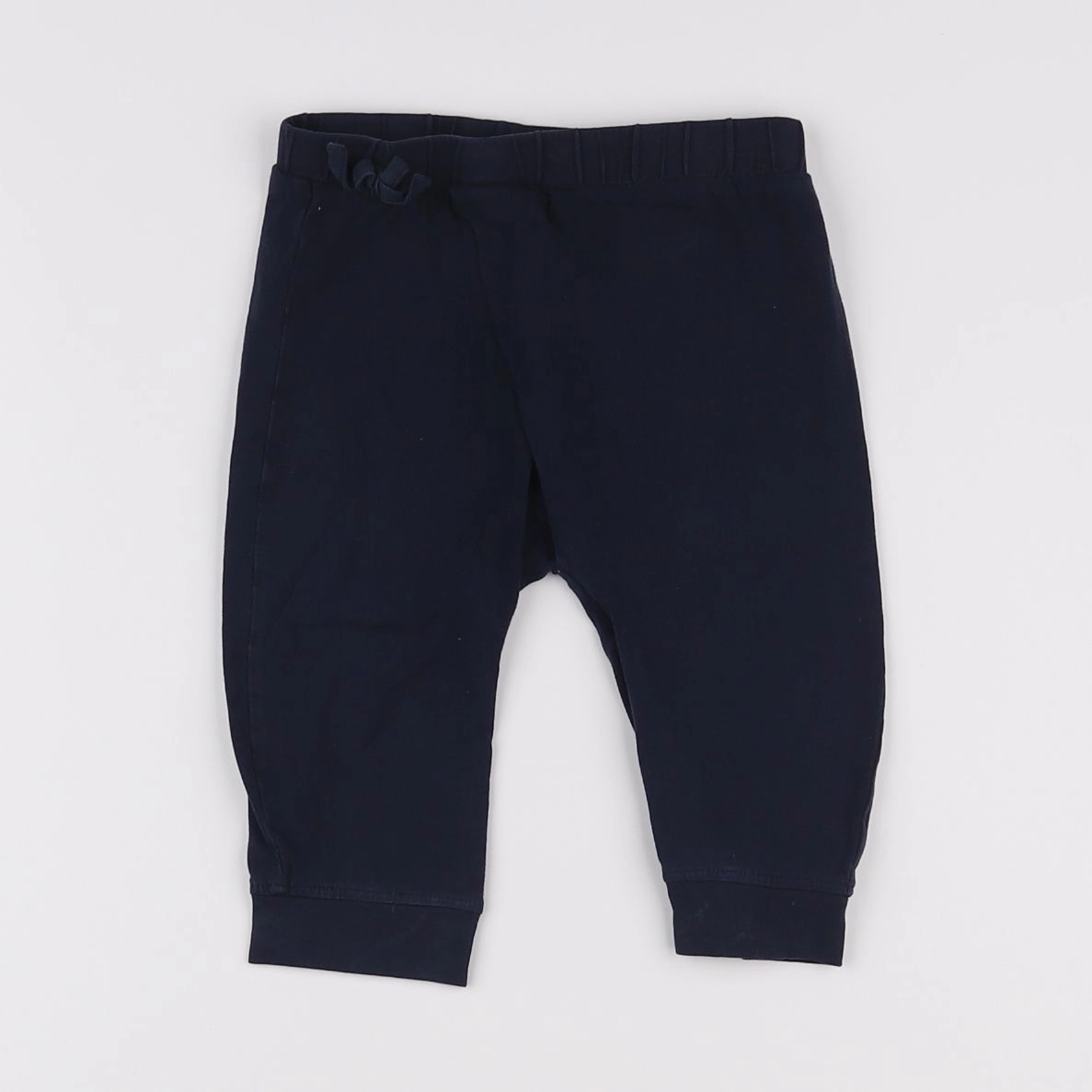 Vertbaudet - sarouel bleu - 12 mois