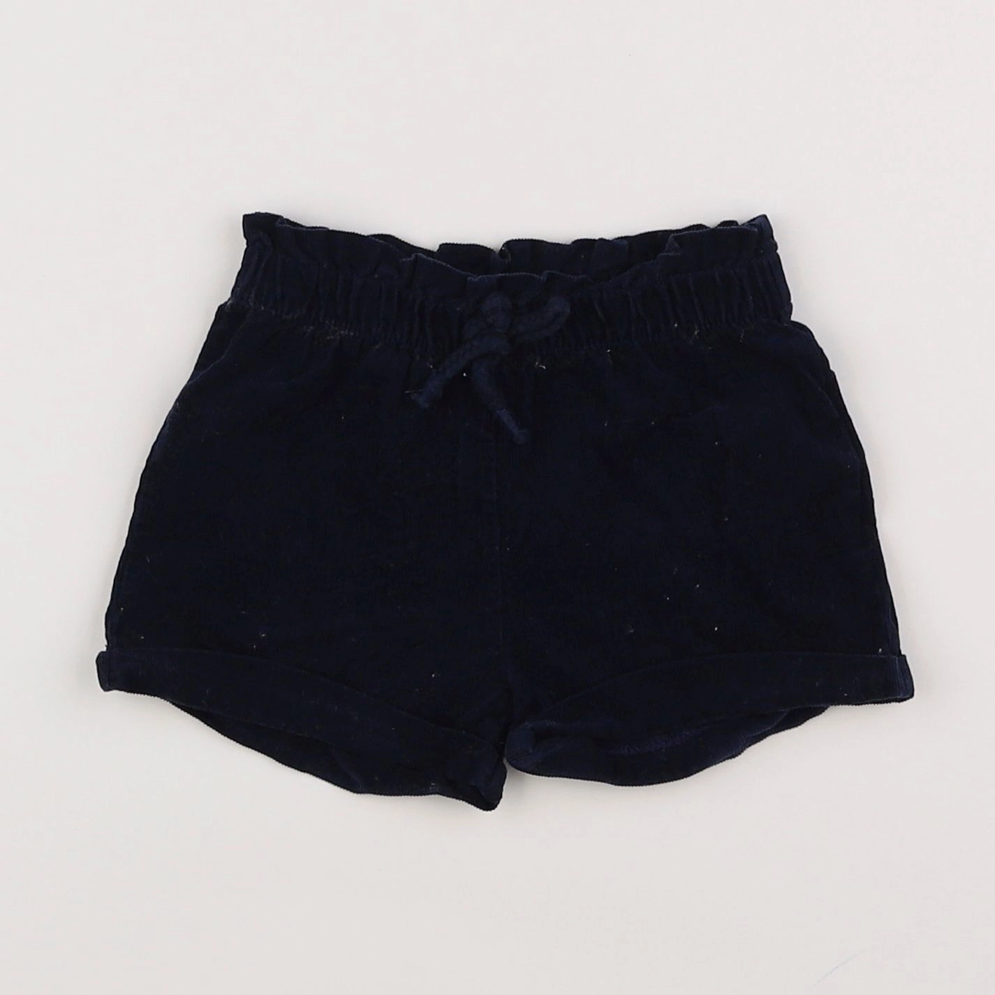 Vertbaudet - short bleu - 9 mois