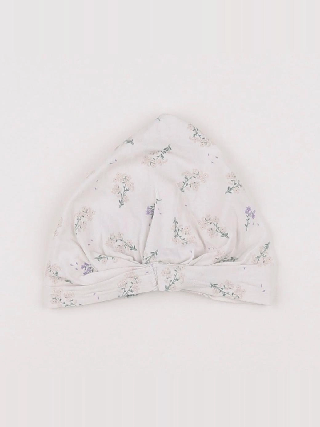Vertbaudet - bonnet blanc - 6/9 mois