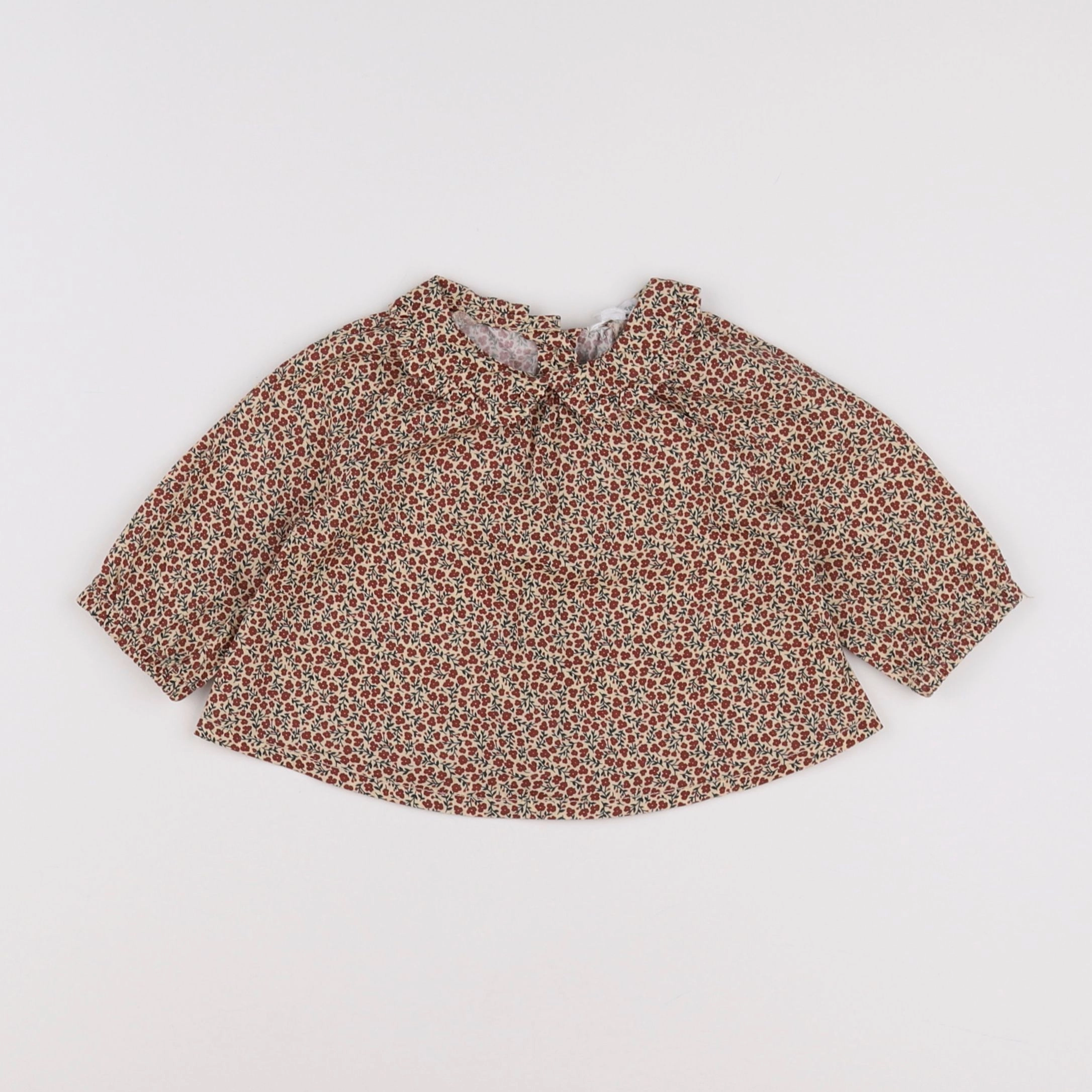 Vertbaudet - blouse beige - 3 mois