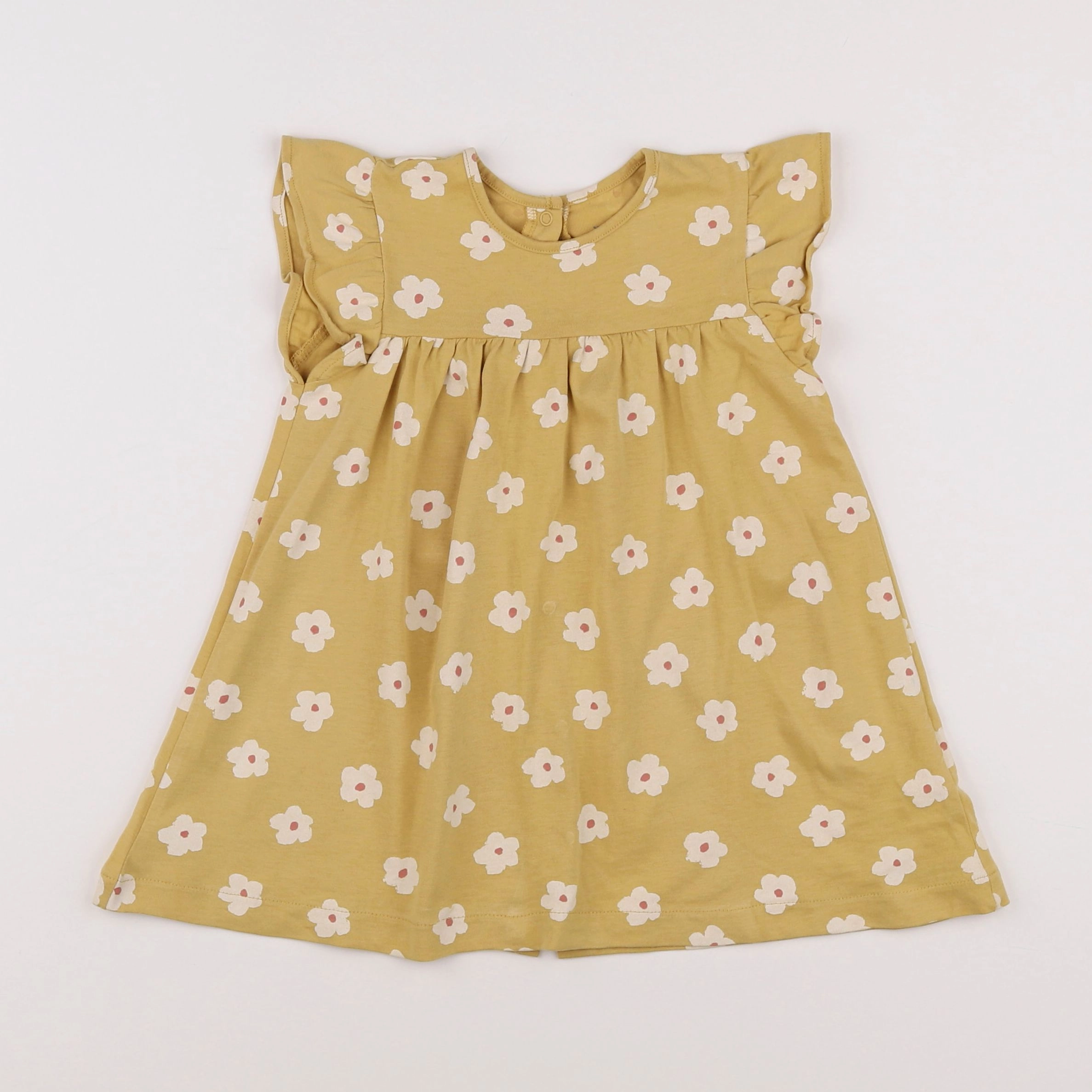 Vertbaudet - robe jaune - 18 mois