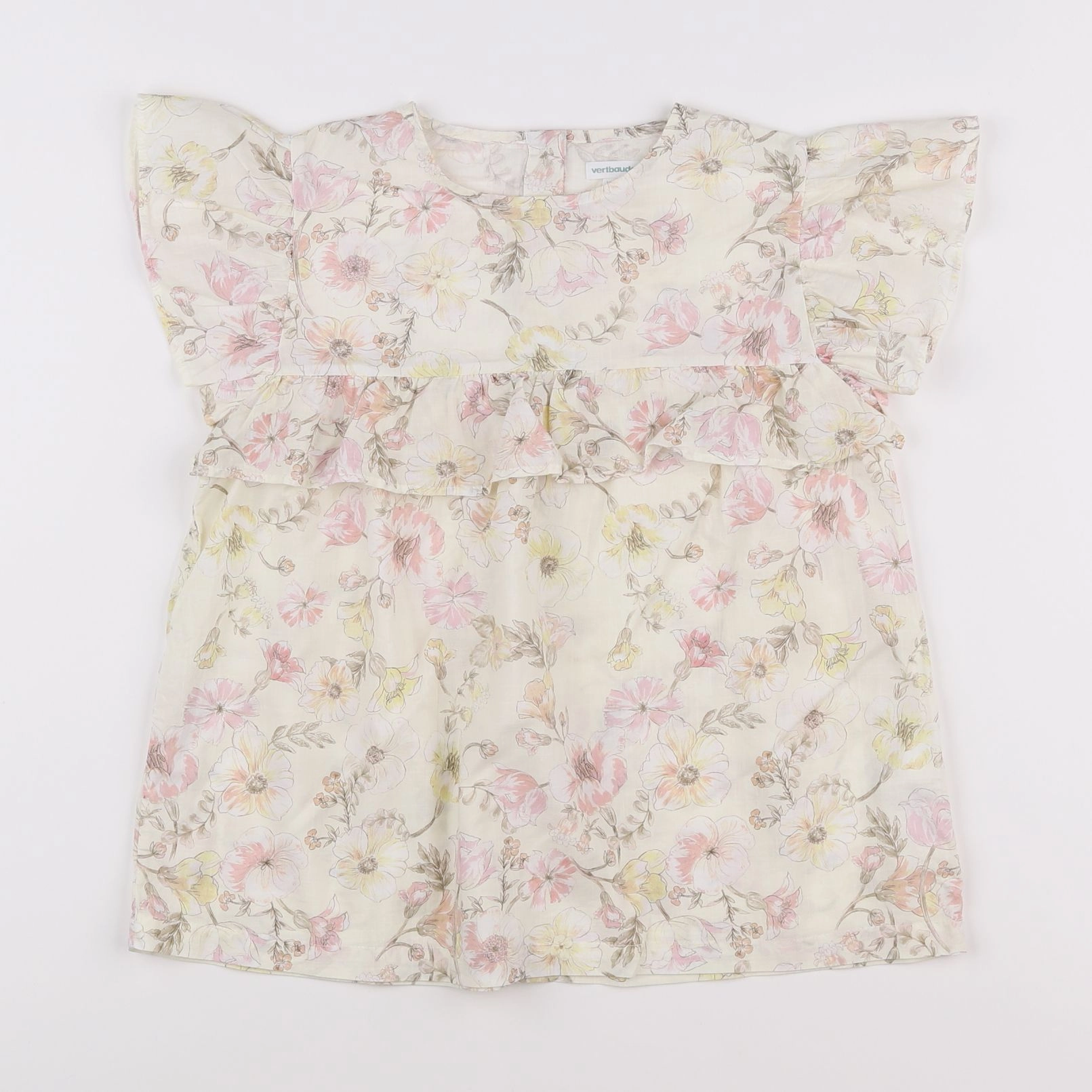 Vertbaudet - blouse multicolore - 10 ans