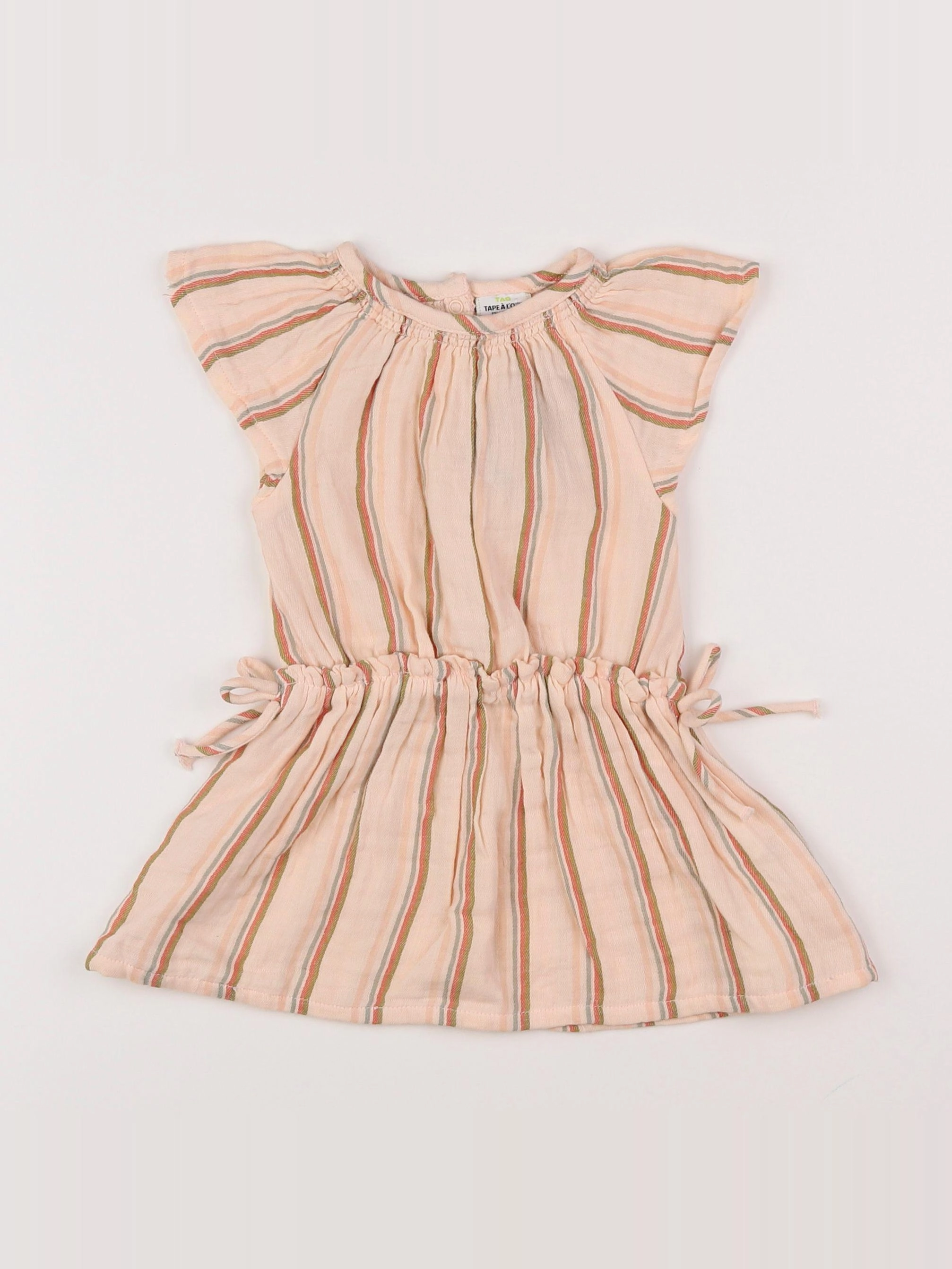 Tape à l'oeil - robe beige - 12 mois