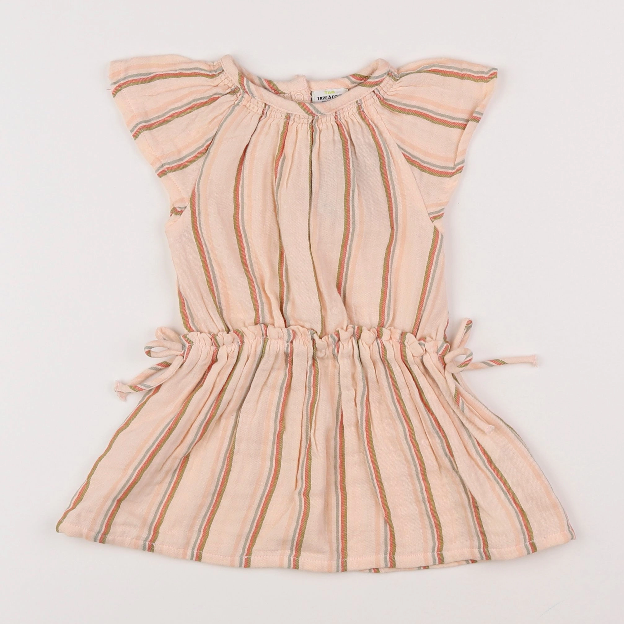 Tape à l'oeil - robe beige - 12 mois