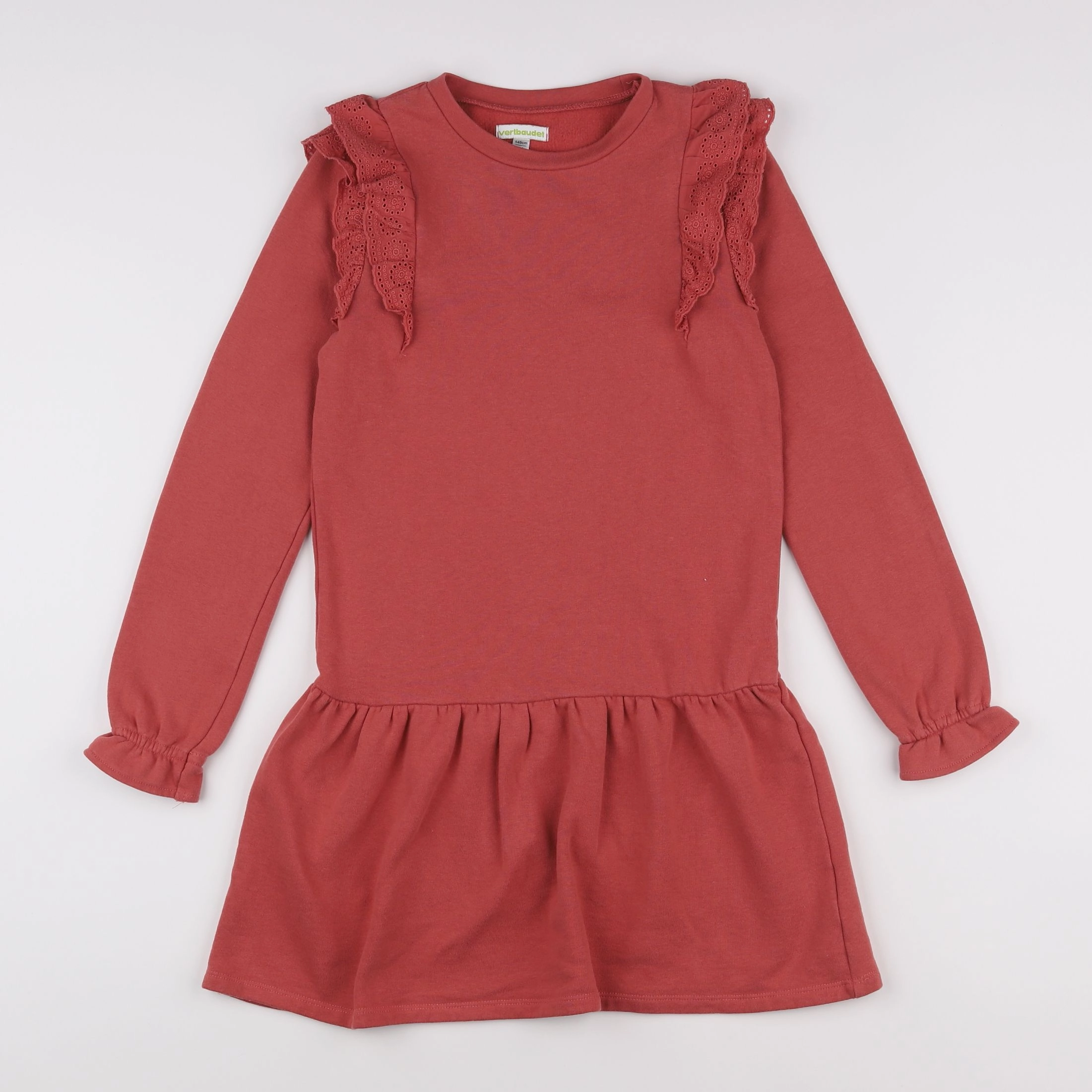 Vertbaudet - robe rose - 10 ans