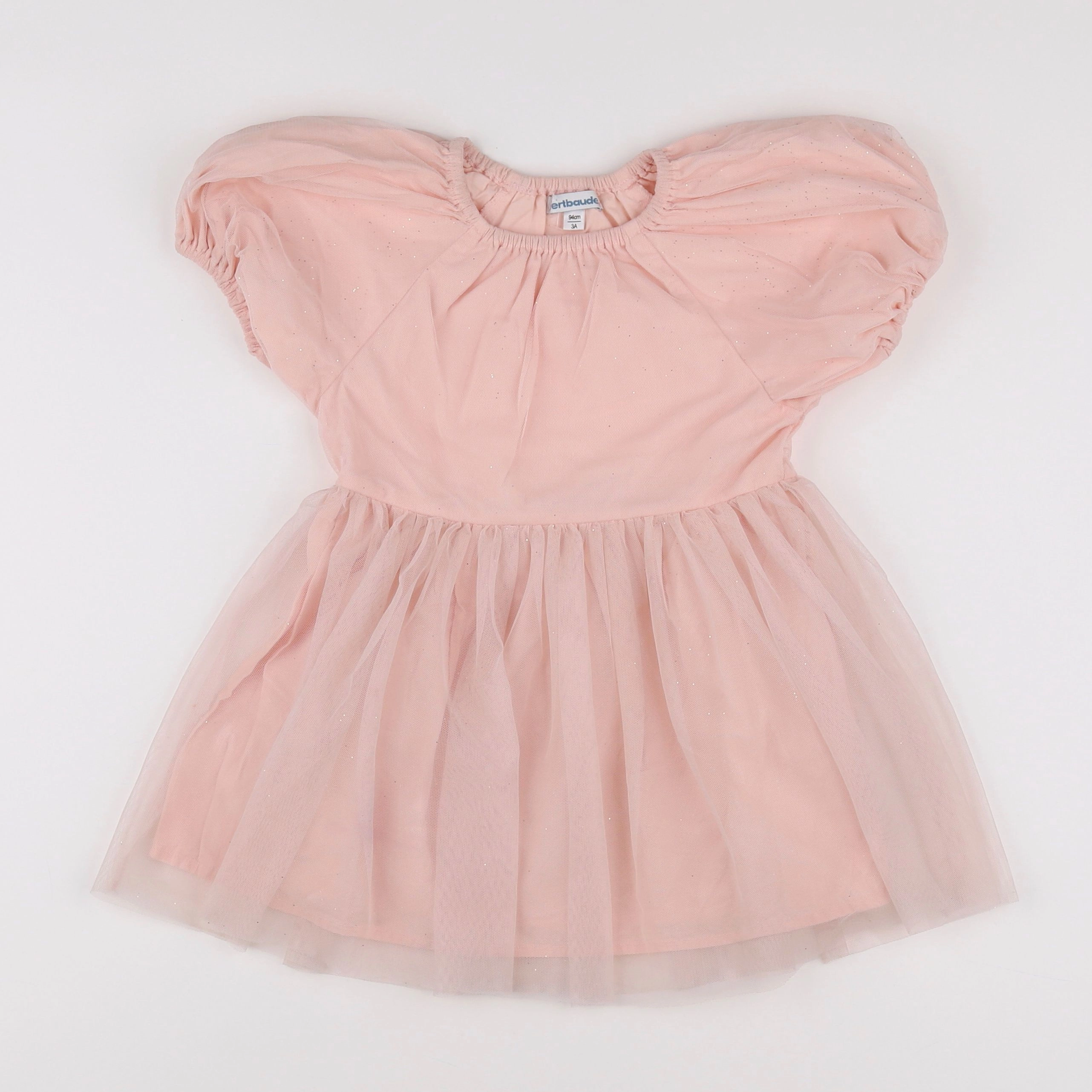 Vertbaudet - robe rose - 3 ans