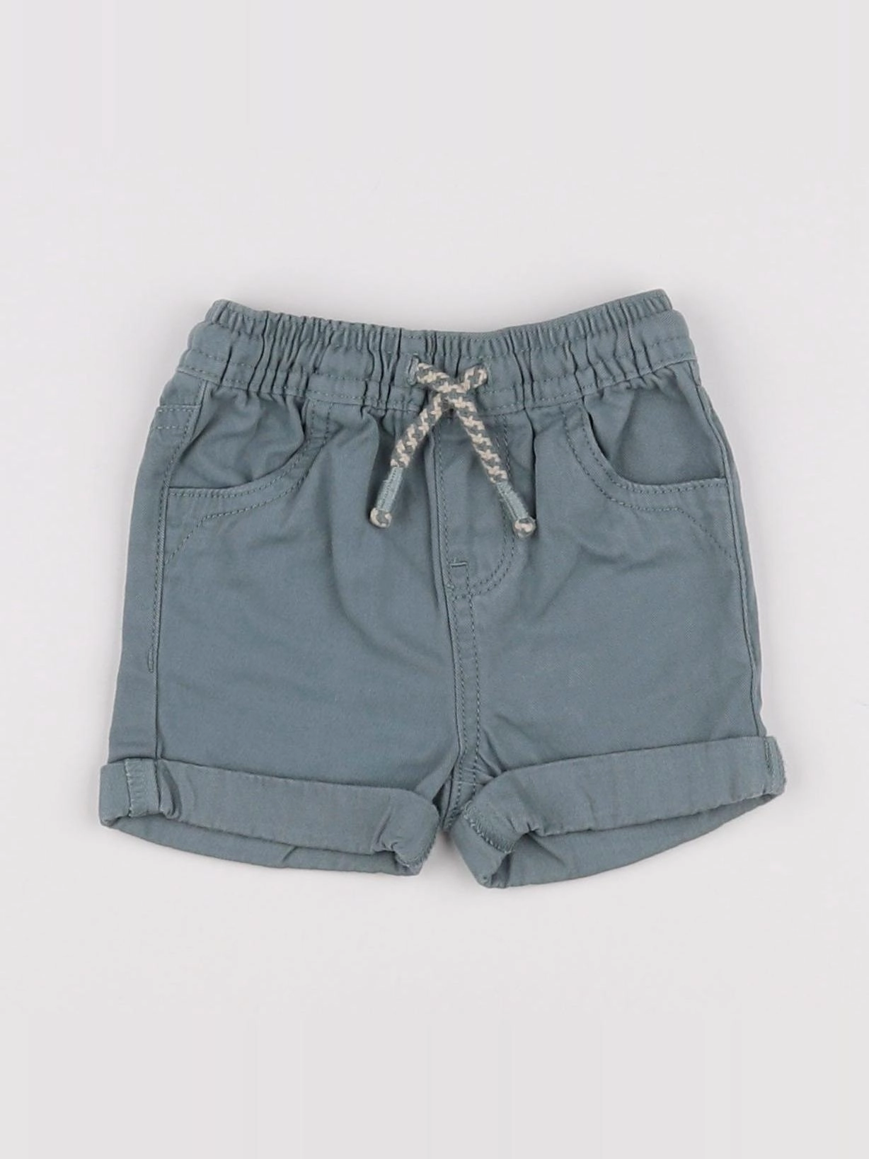 Vertbaudet - short bleu - 3 mois