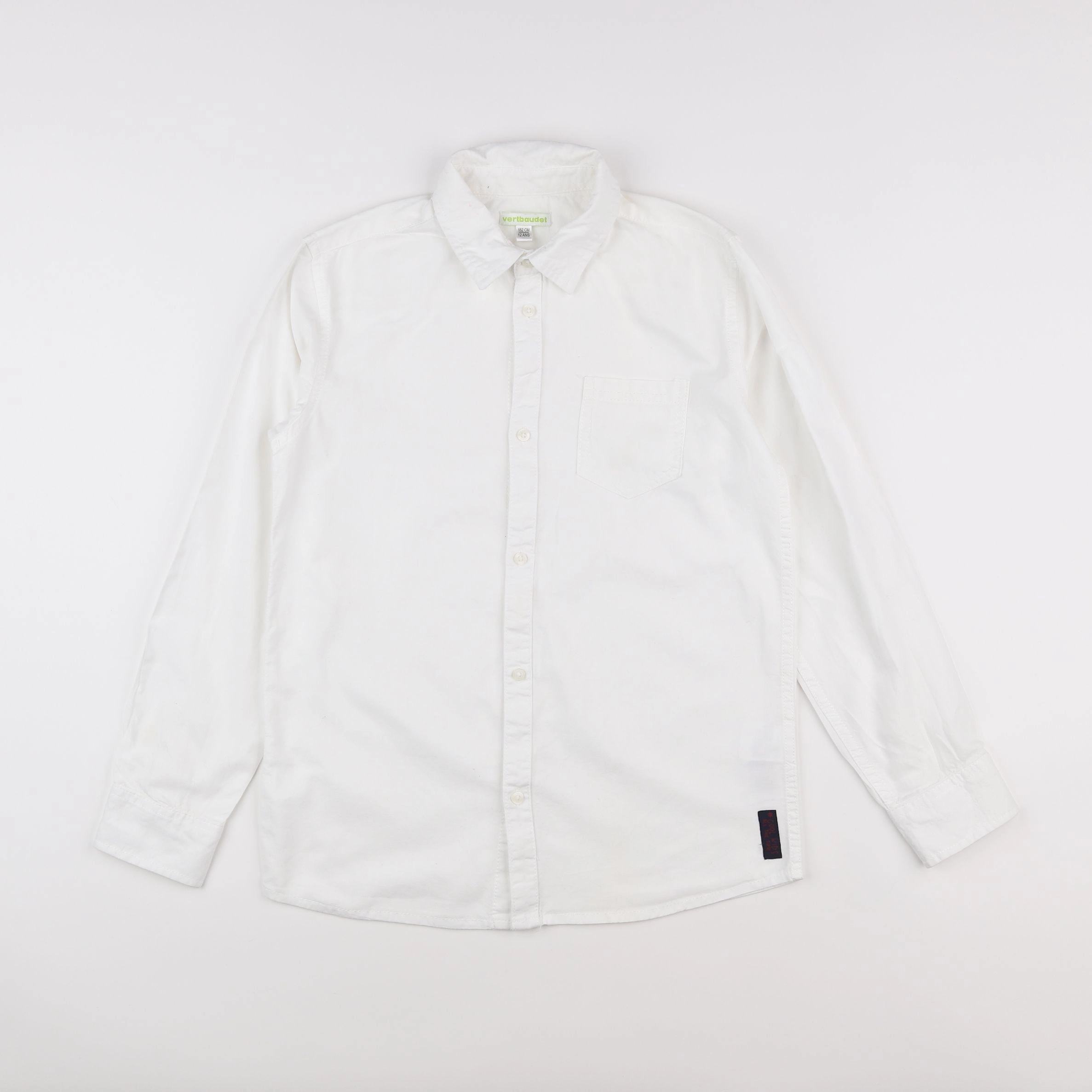 Vertbaudet - chemise blanc - 12 ans