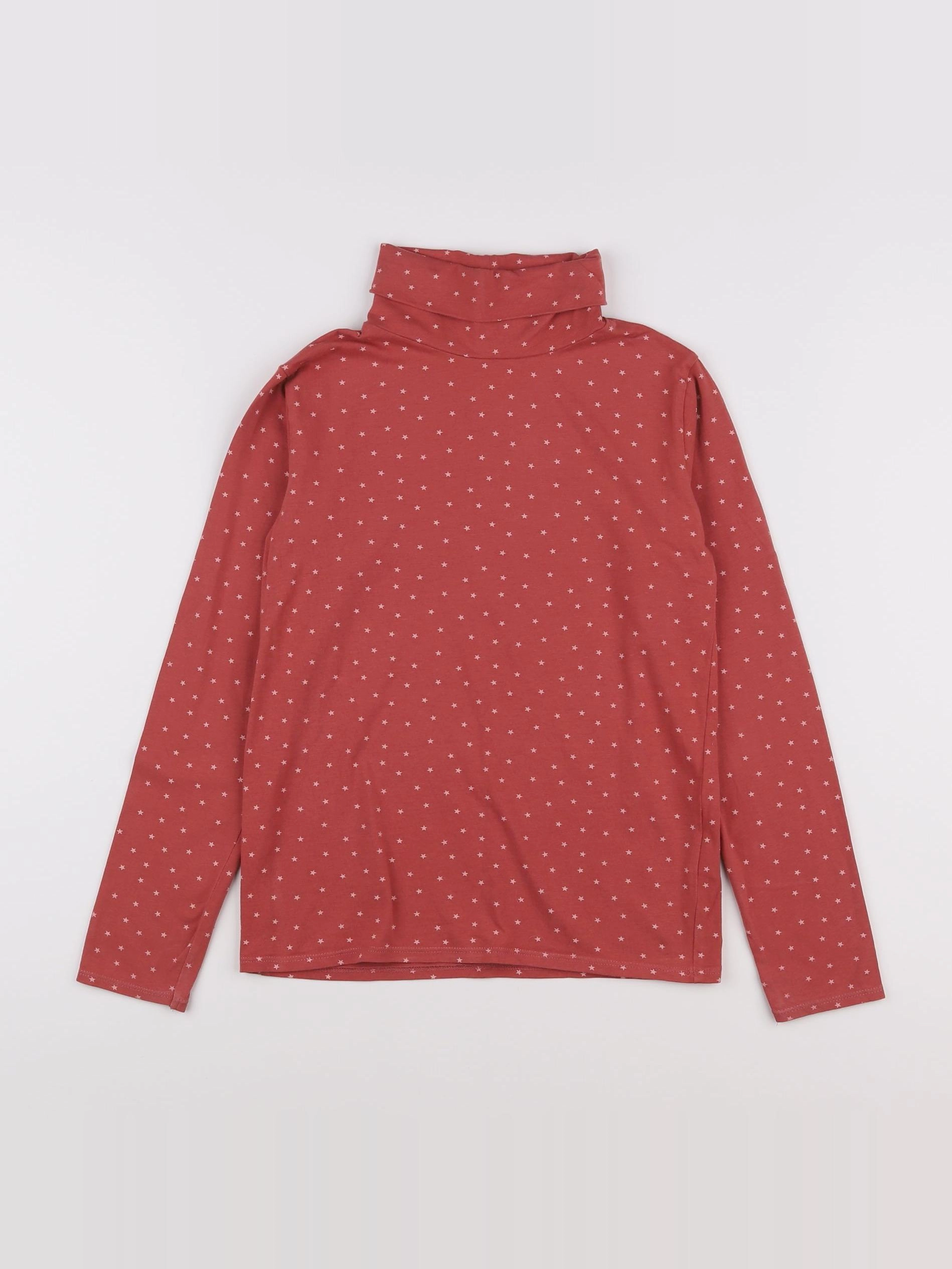 Vertbaudet - sous-pull rose - 10 ans