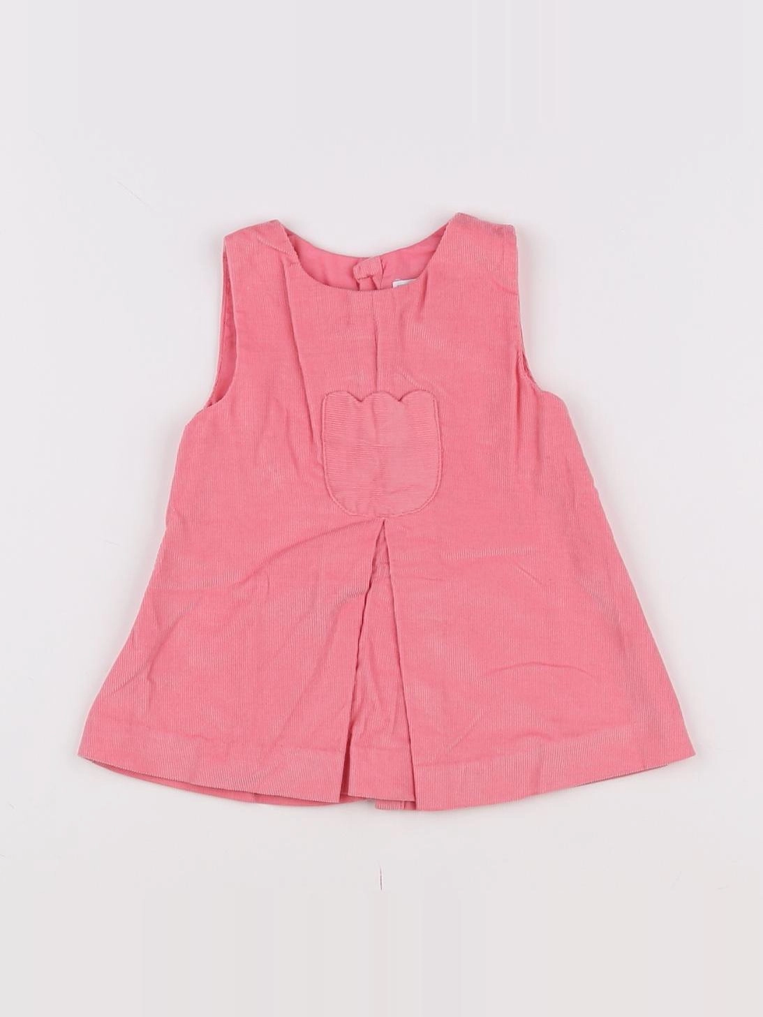 Jacadi - robe rose - 3 mois
