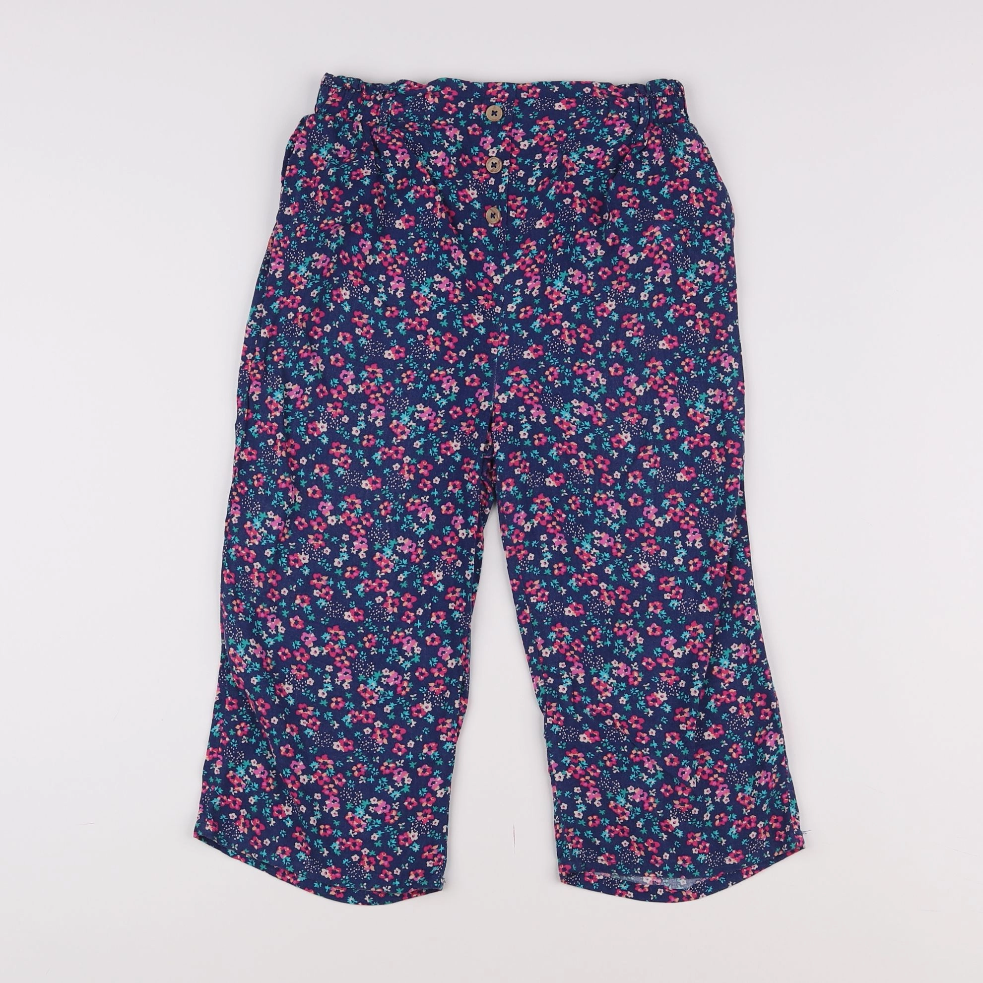 Vertbaudet - pantalon multicolore - 10 ans