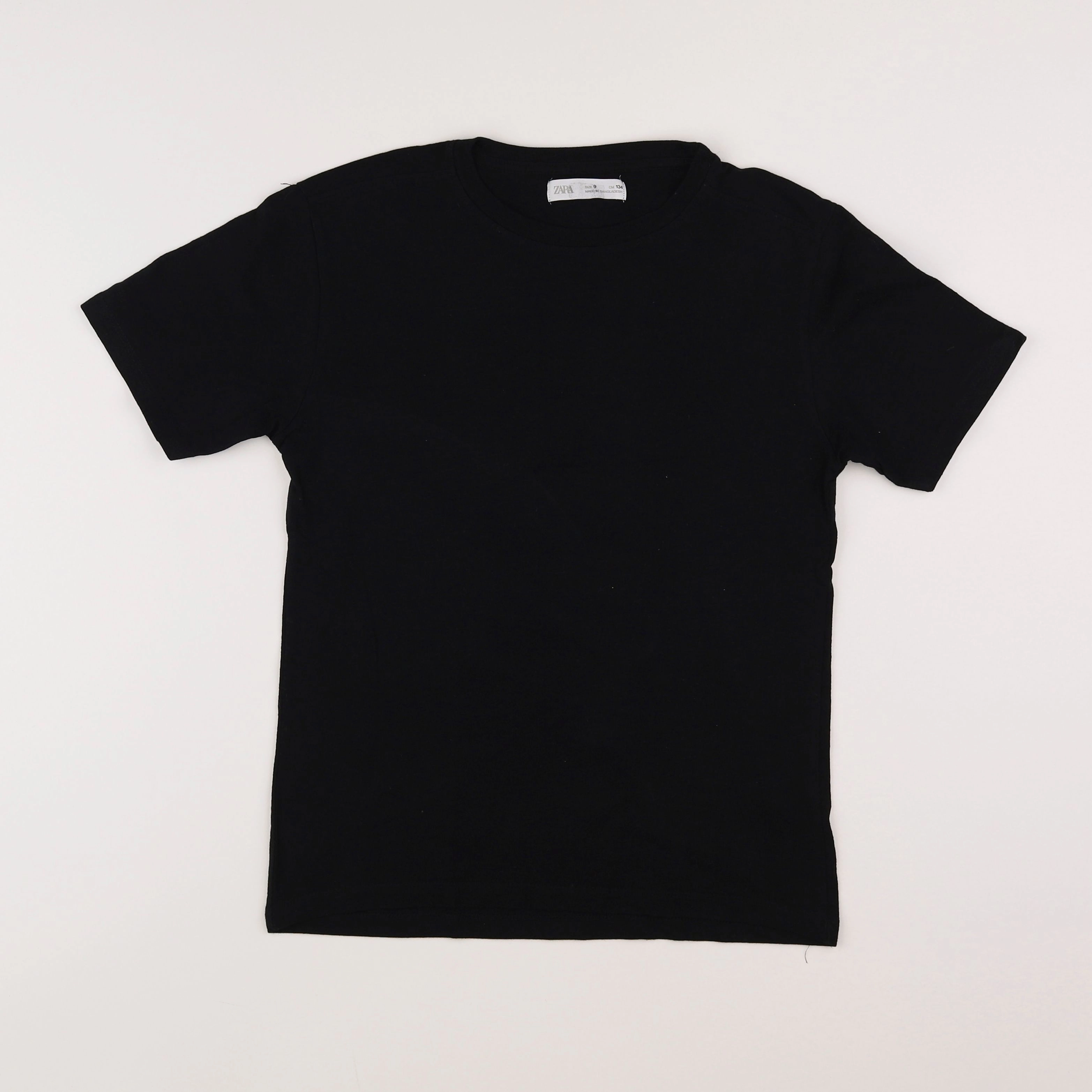 Zara - tee-shirt noir - 9 ans