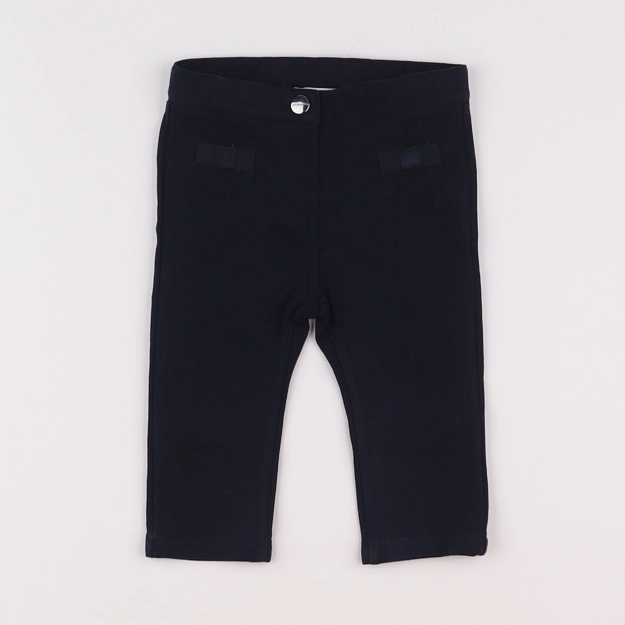 Jacadi - pantalon bleu - 12 mois
