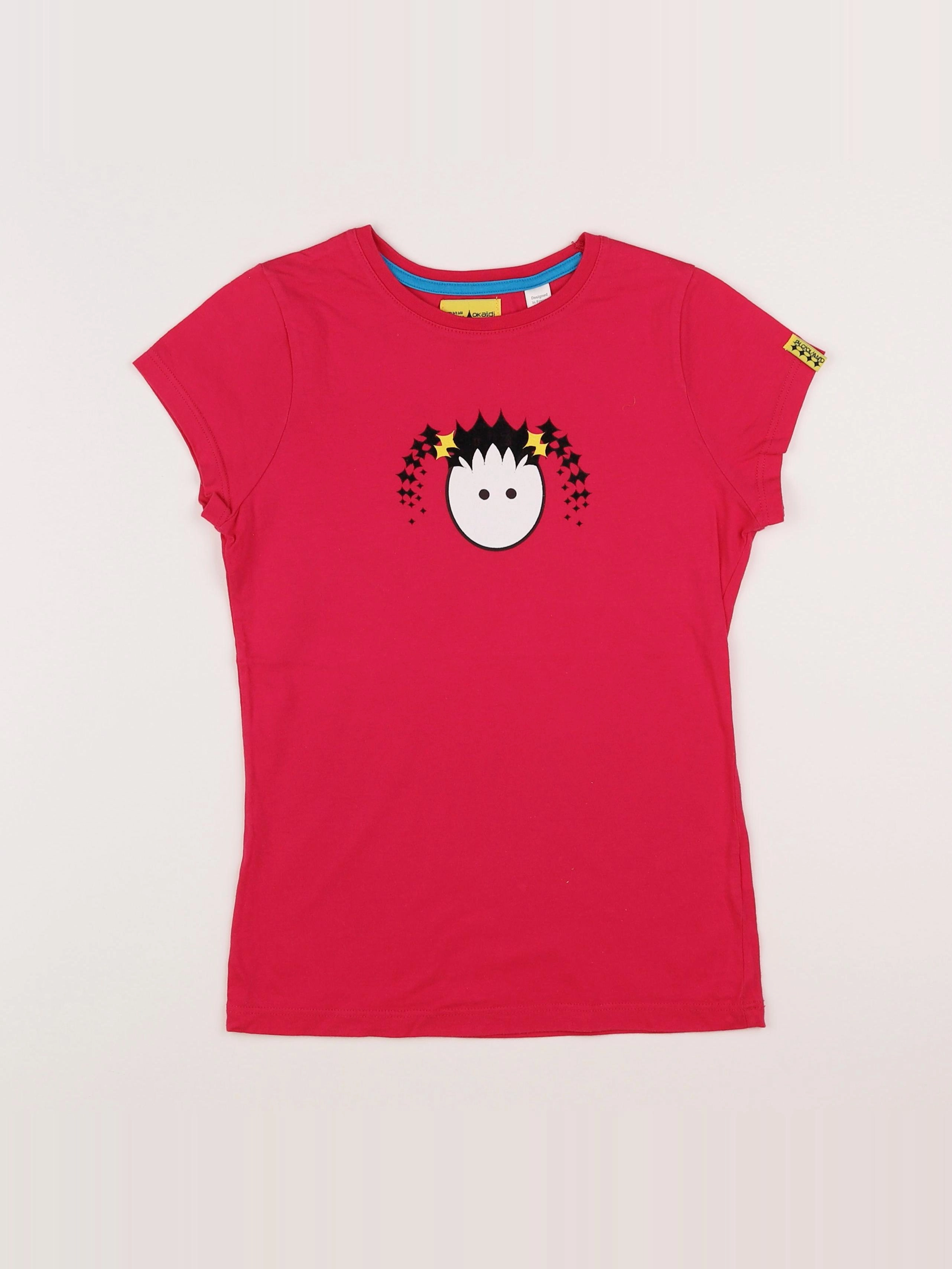 Okaidi - tee-shirt rose - 12 ans