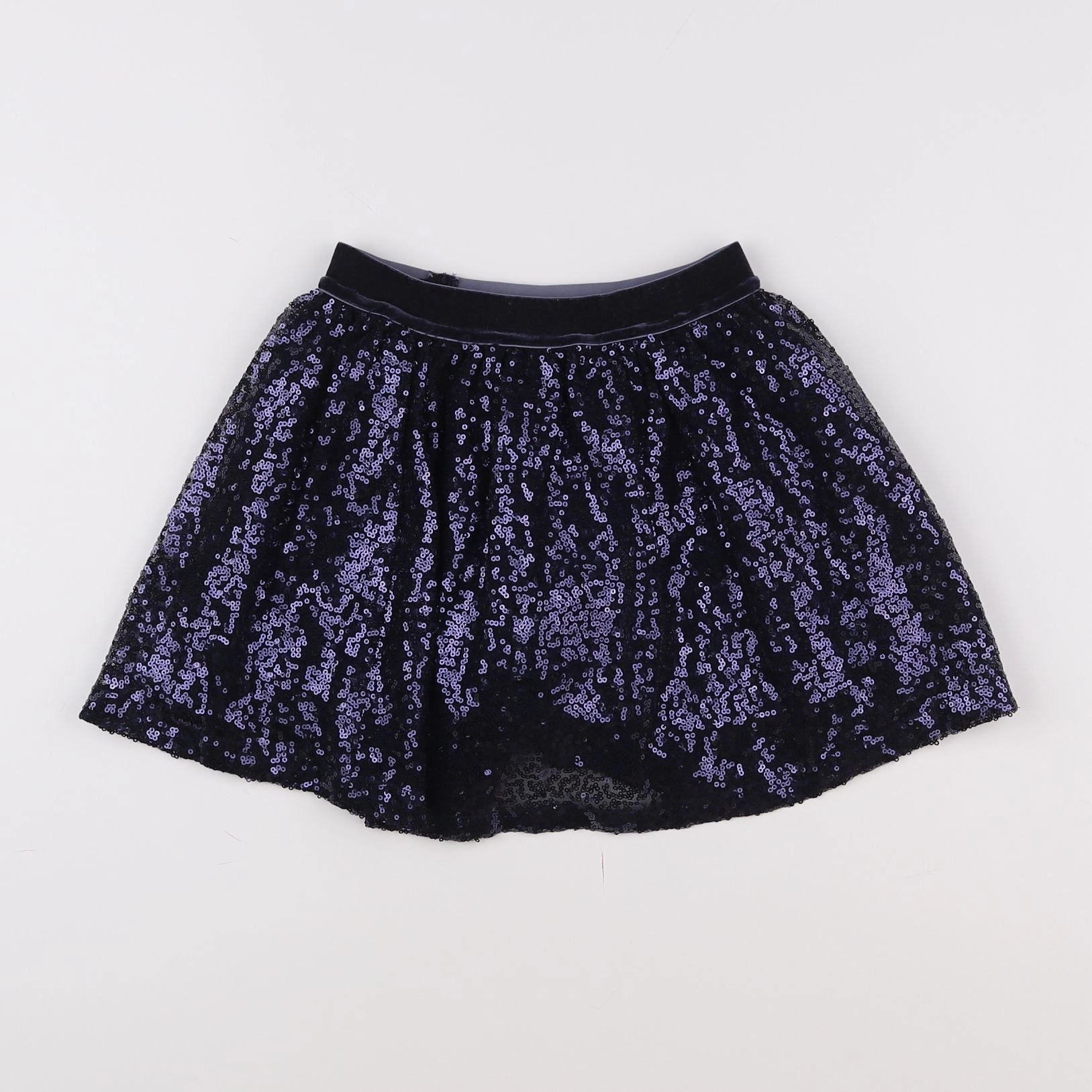 Vertbaudet - jupe bleu, violet - 3 ans