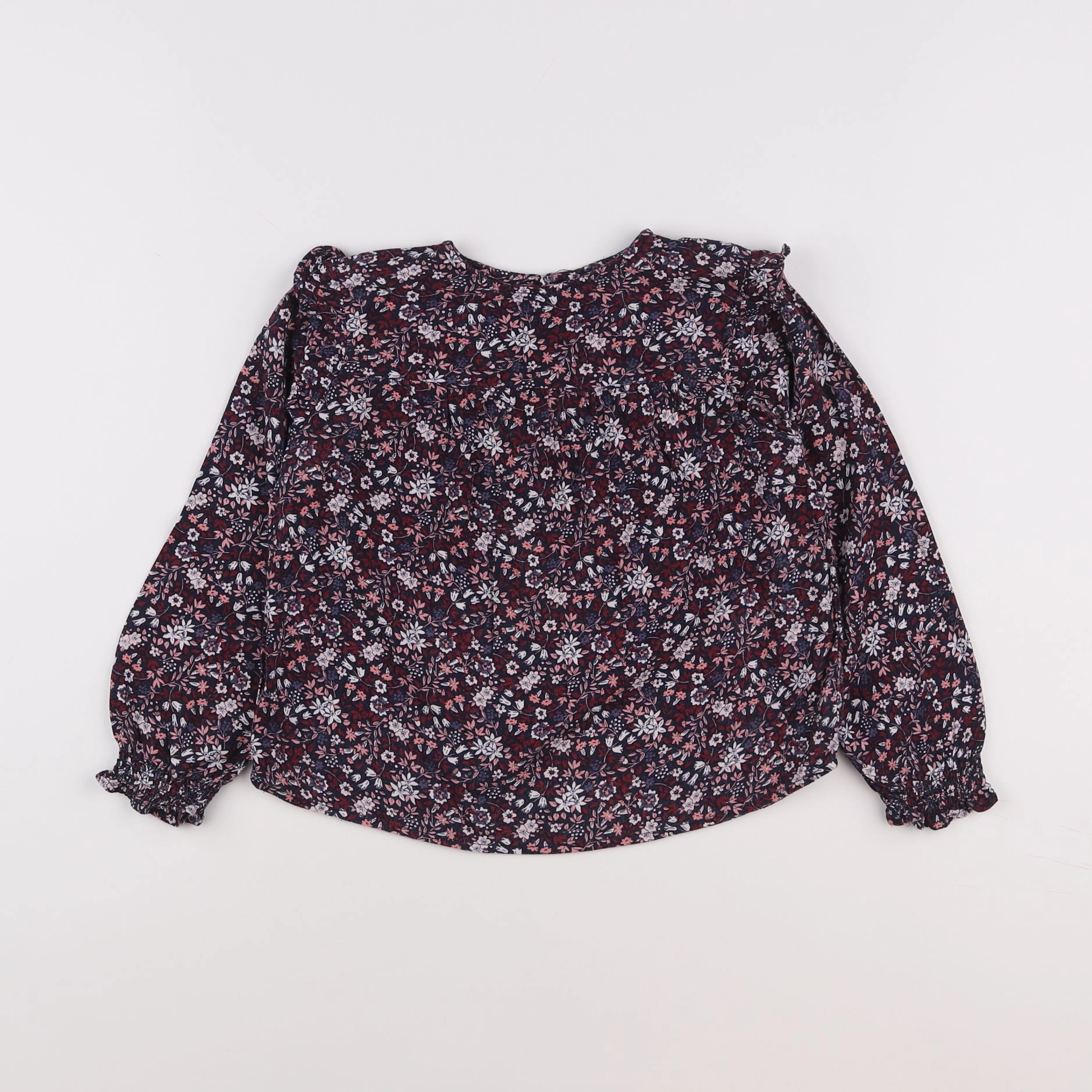 Vertbaudet - blouse violet, rose - 5 ans