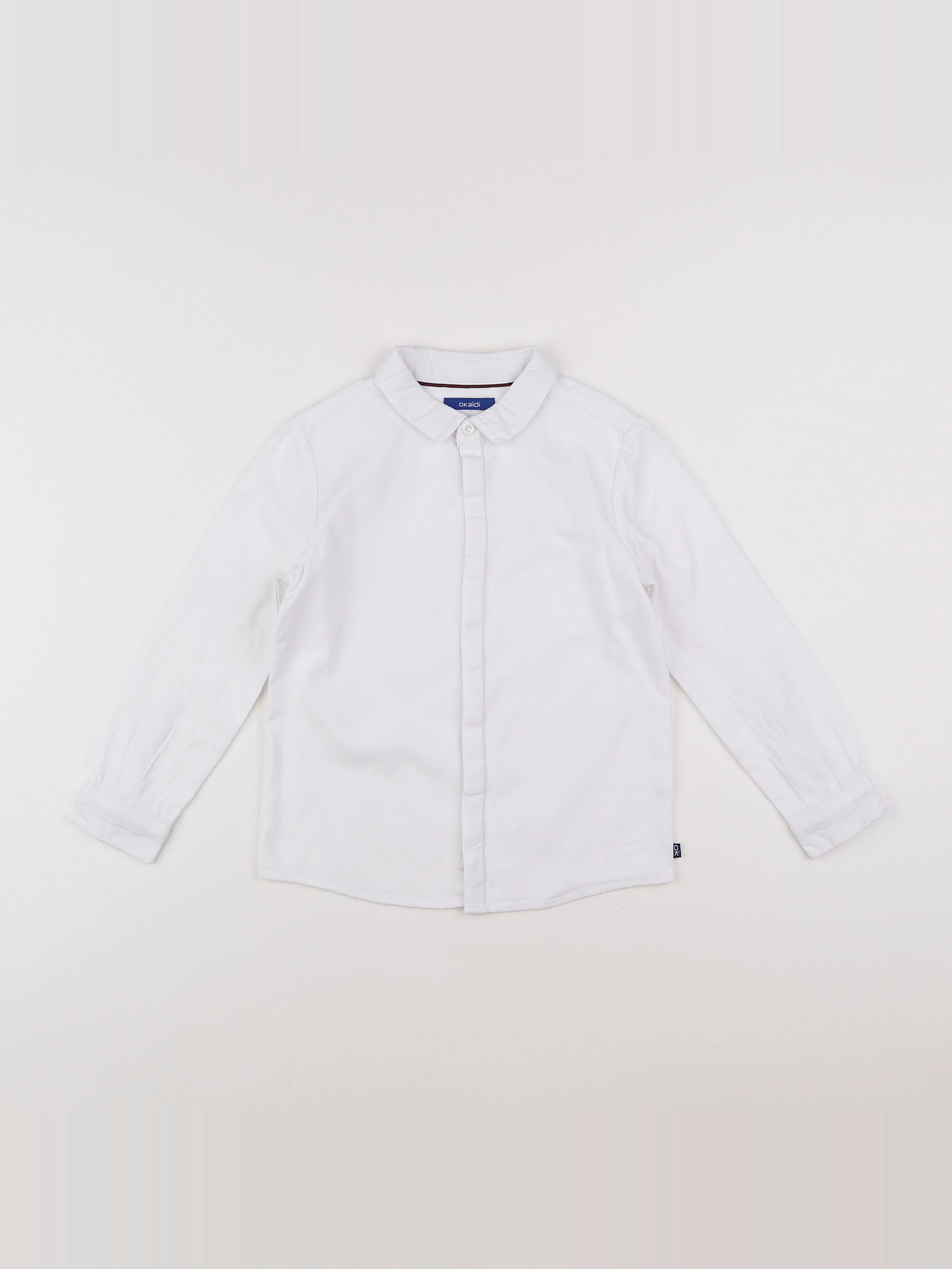 Okaidi - chemise blanc - 5 ans