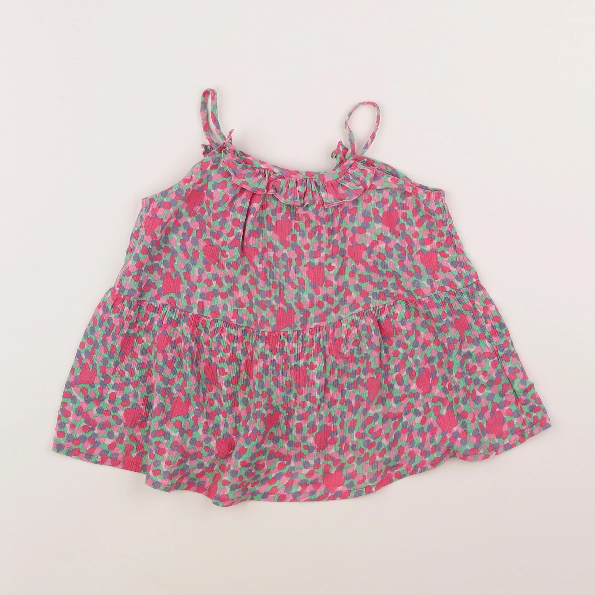 Bonpoint - blouse rose - 8 ans