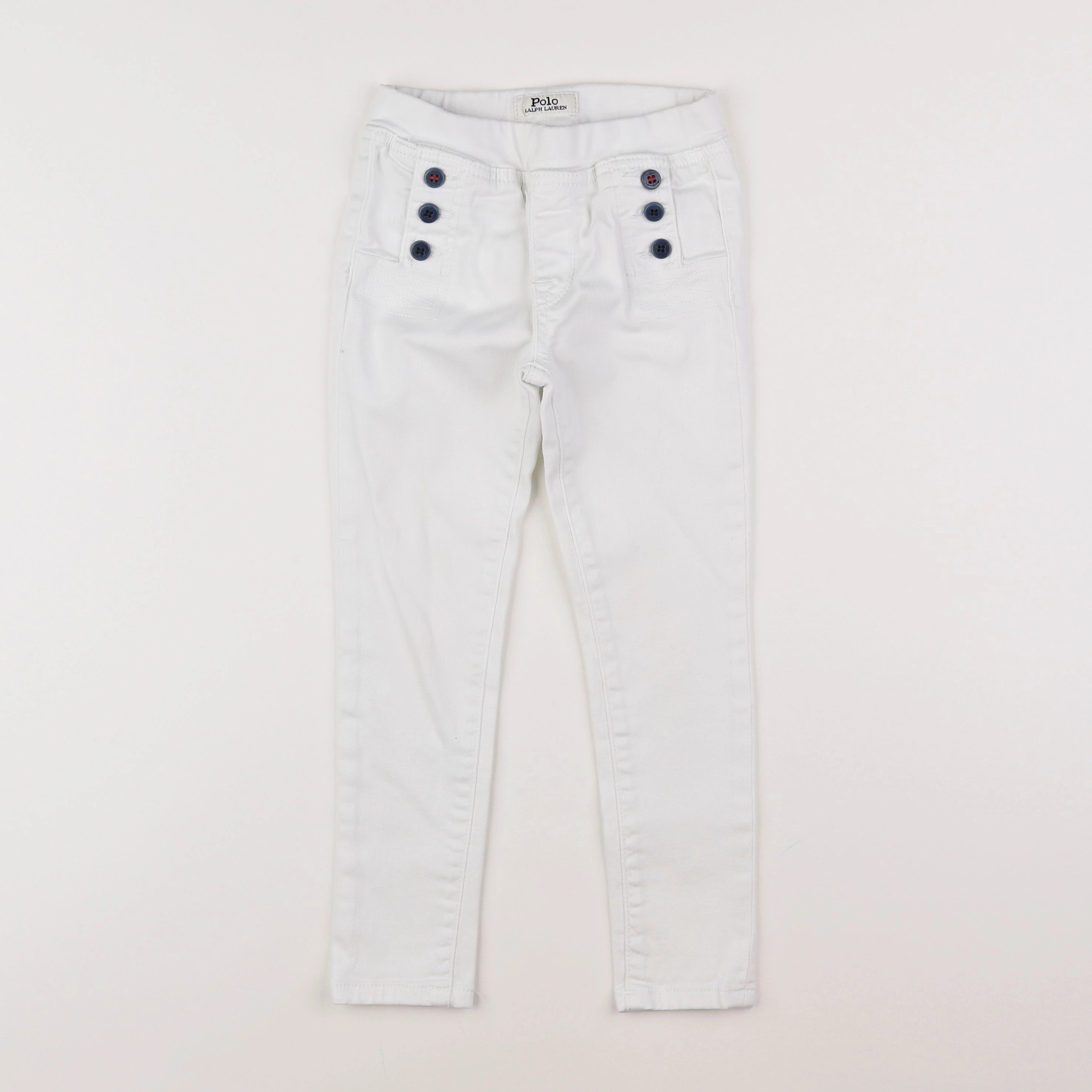 Ralph Lauren - jean blanc - 6 ans