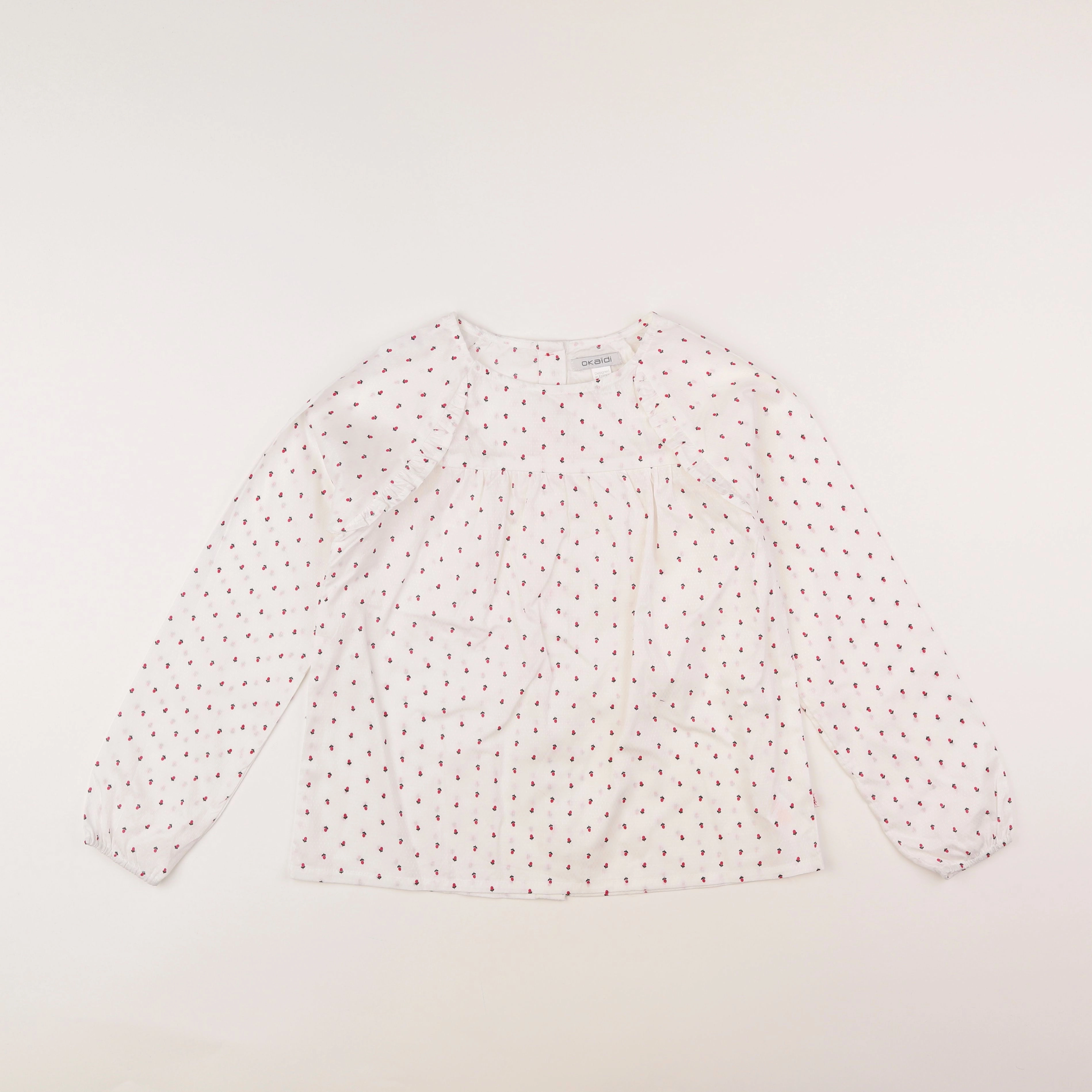 Okaidi - blouse blanc - 10 ans