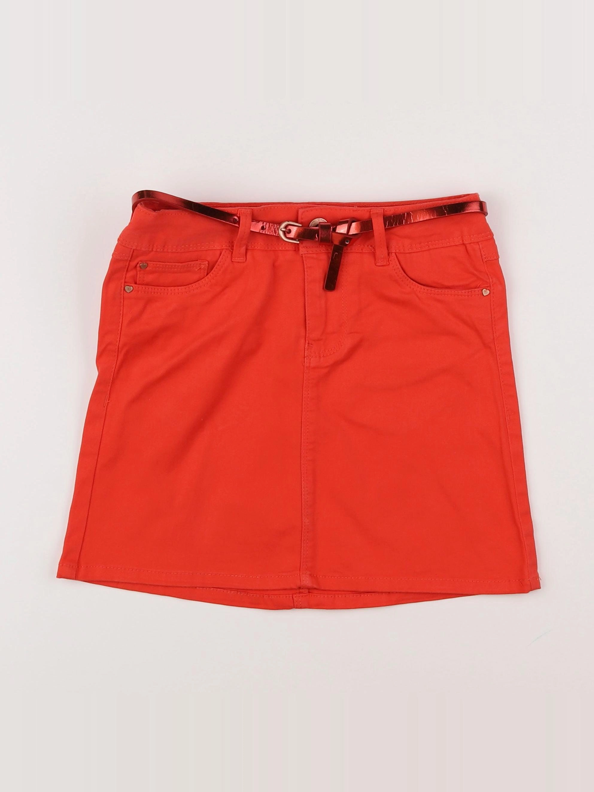 Okaidi - jupe rouge - 8 ans