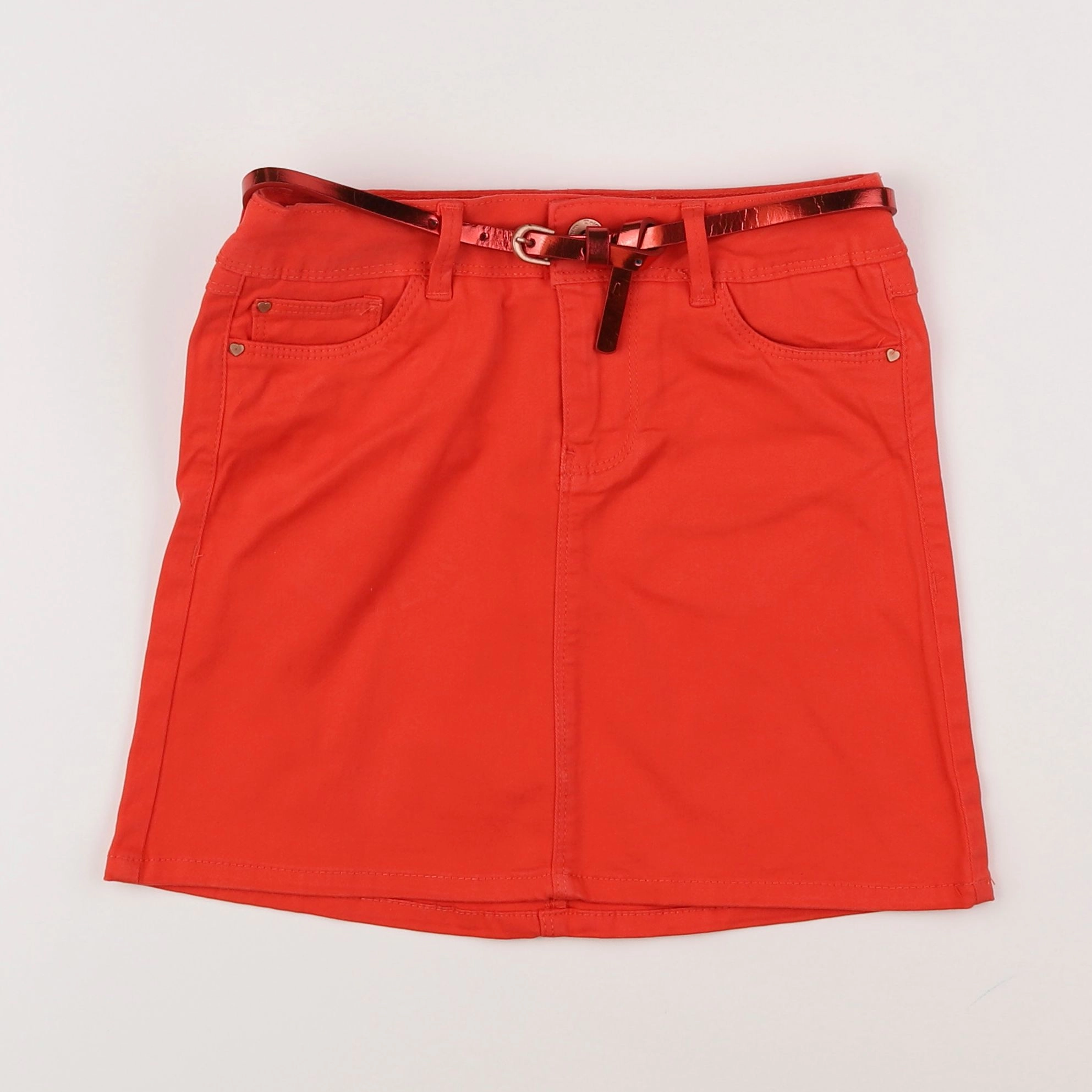 Okaidi - jupe rouge - 8 ans