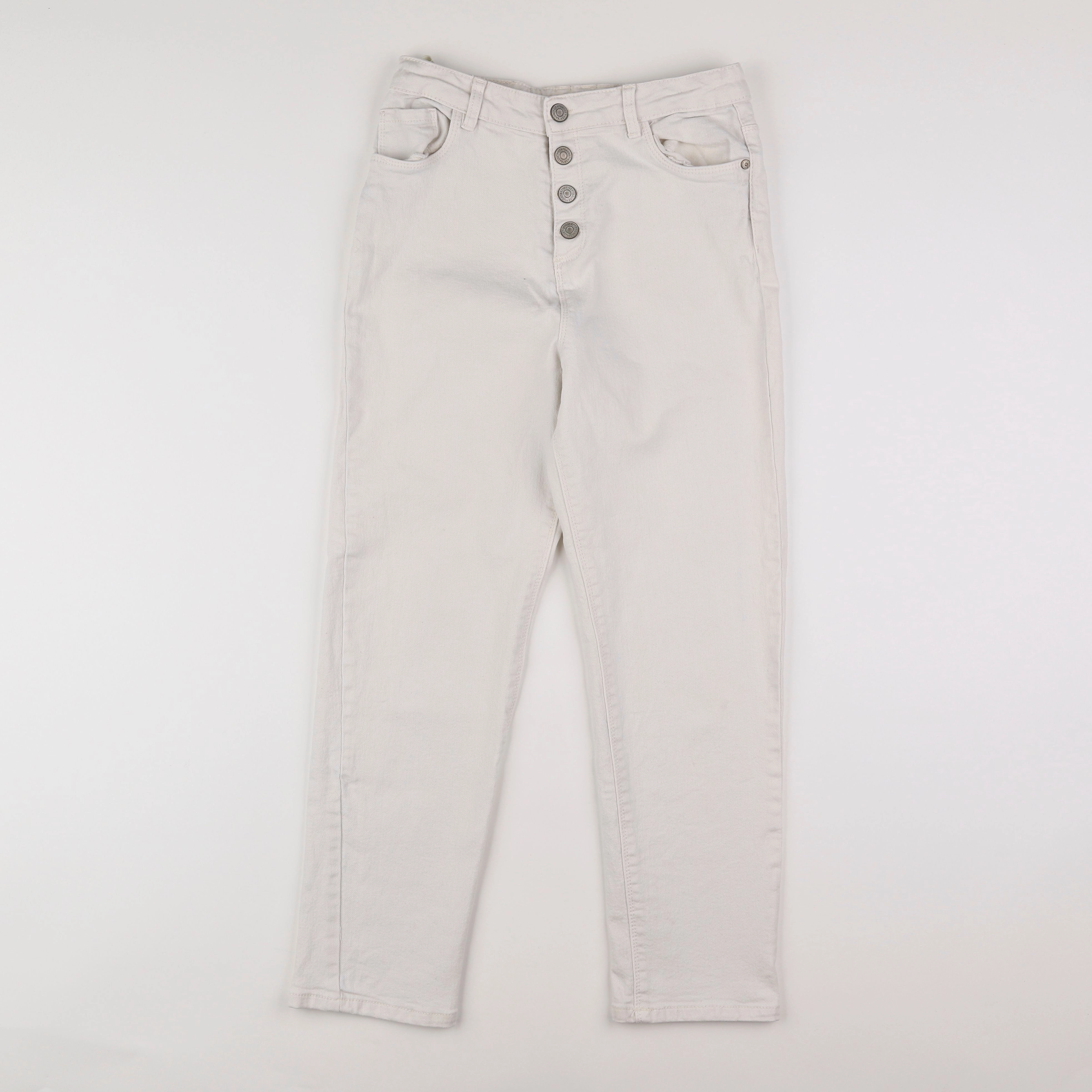 Vertbaudet - jean blanc - 12 ans