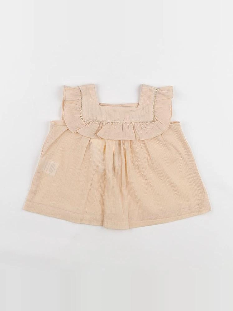 Petite Lucette - blouse rose - 12 mois