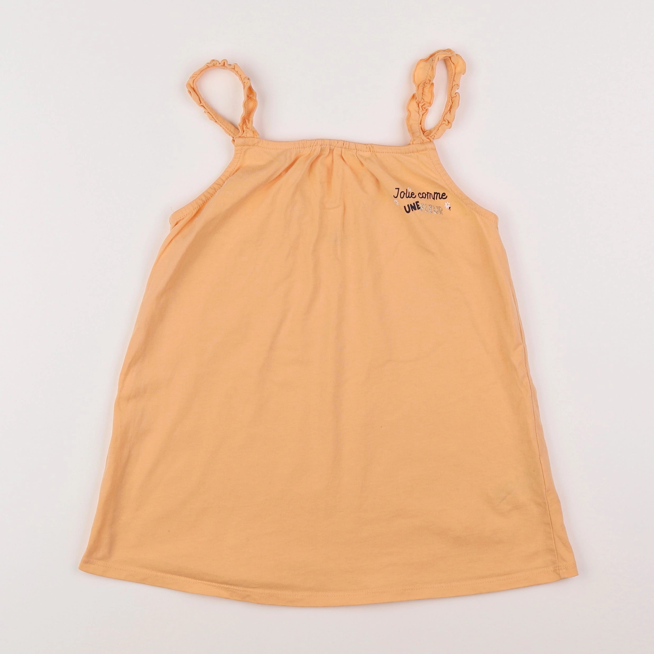 Vertbaudet - débardeur orange - 12 ans