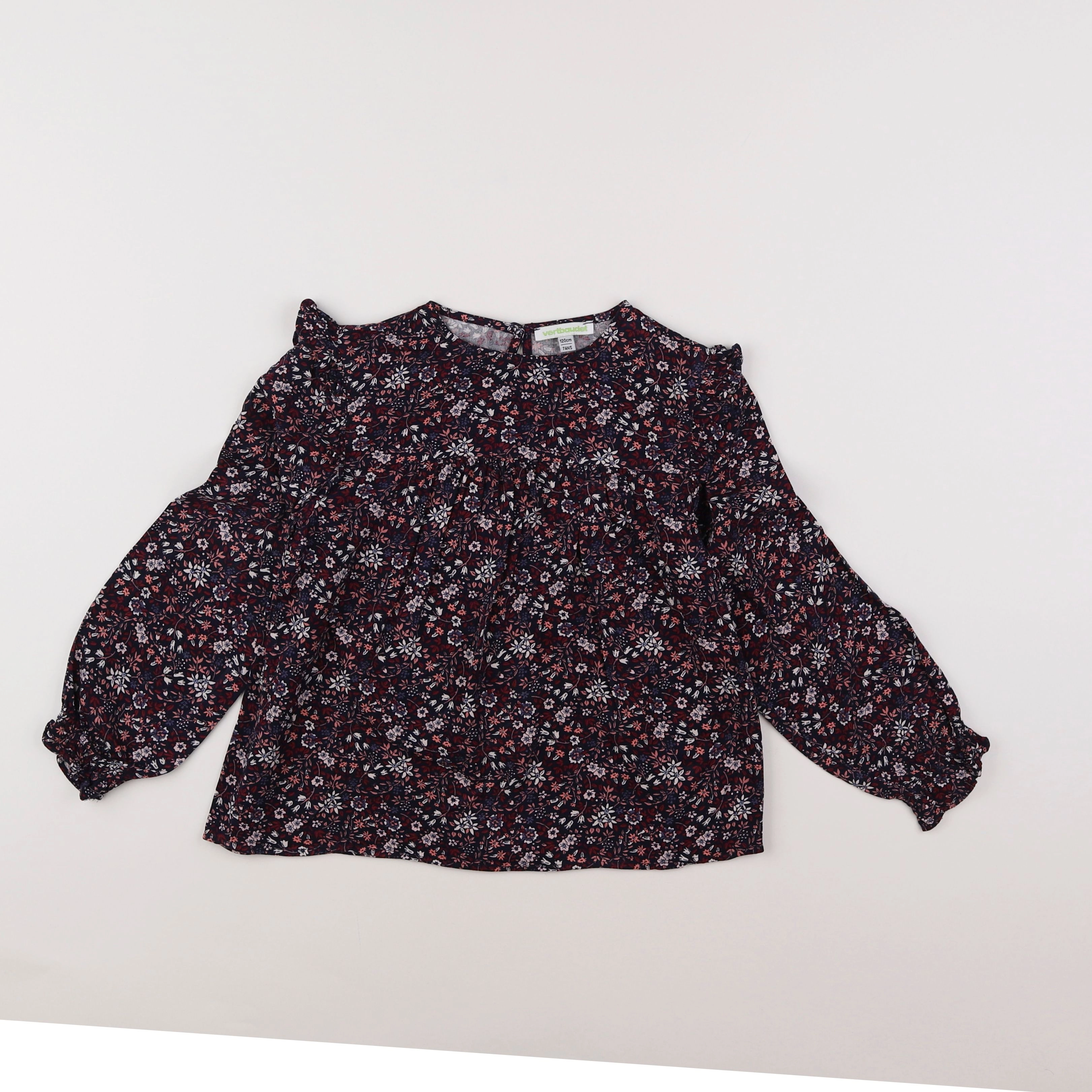 Vertbaudet - blouse multicolore - 7 ans