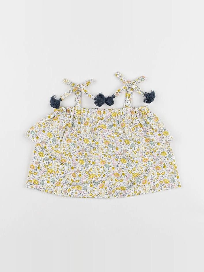 Petite Lucette - blouse multicolore - 6 mois