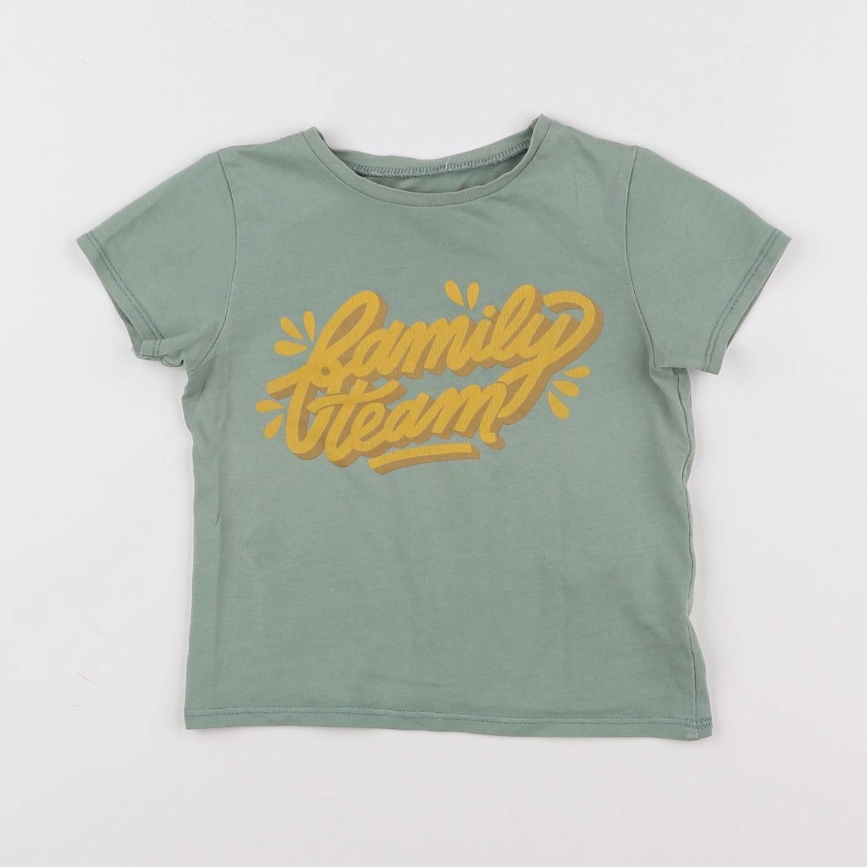 Vertbaudet - tee-shirt vert - 18 mois