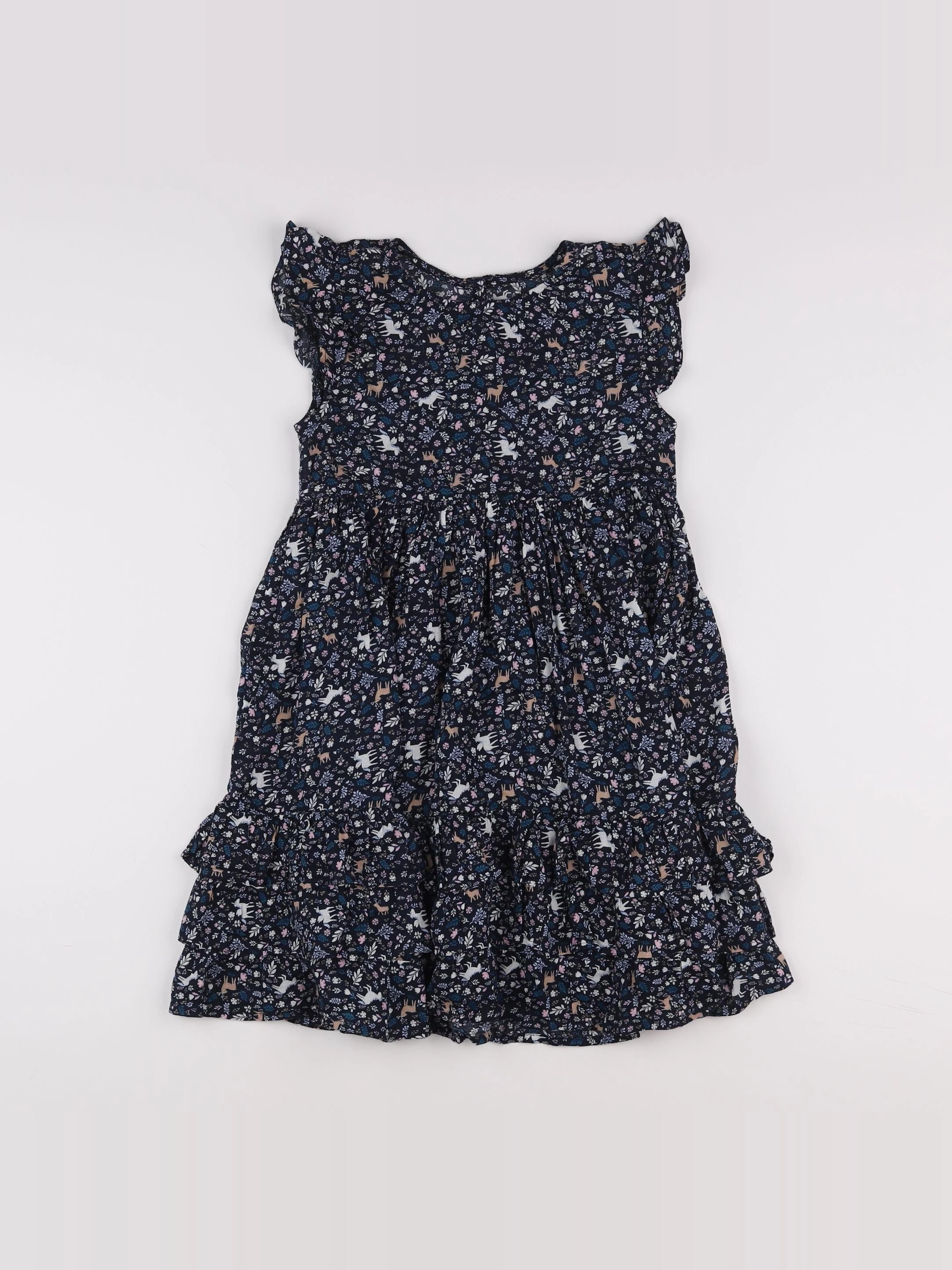 Vertbaudet - robe bleu - 9 ans