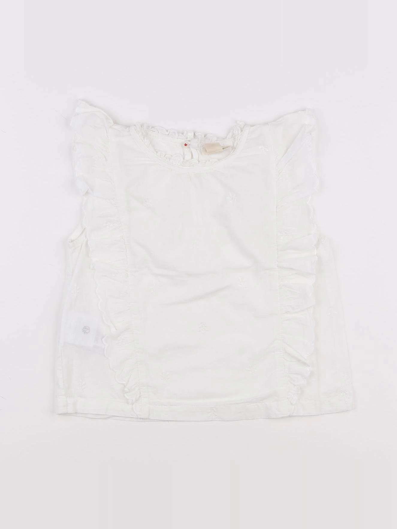 Bellerose - blouse blanc - 6 ans