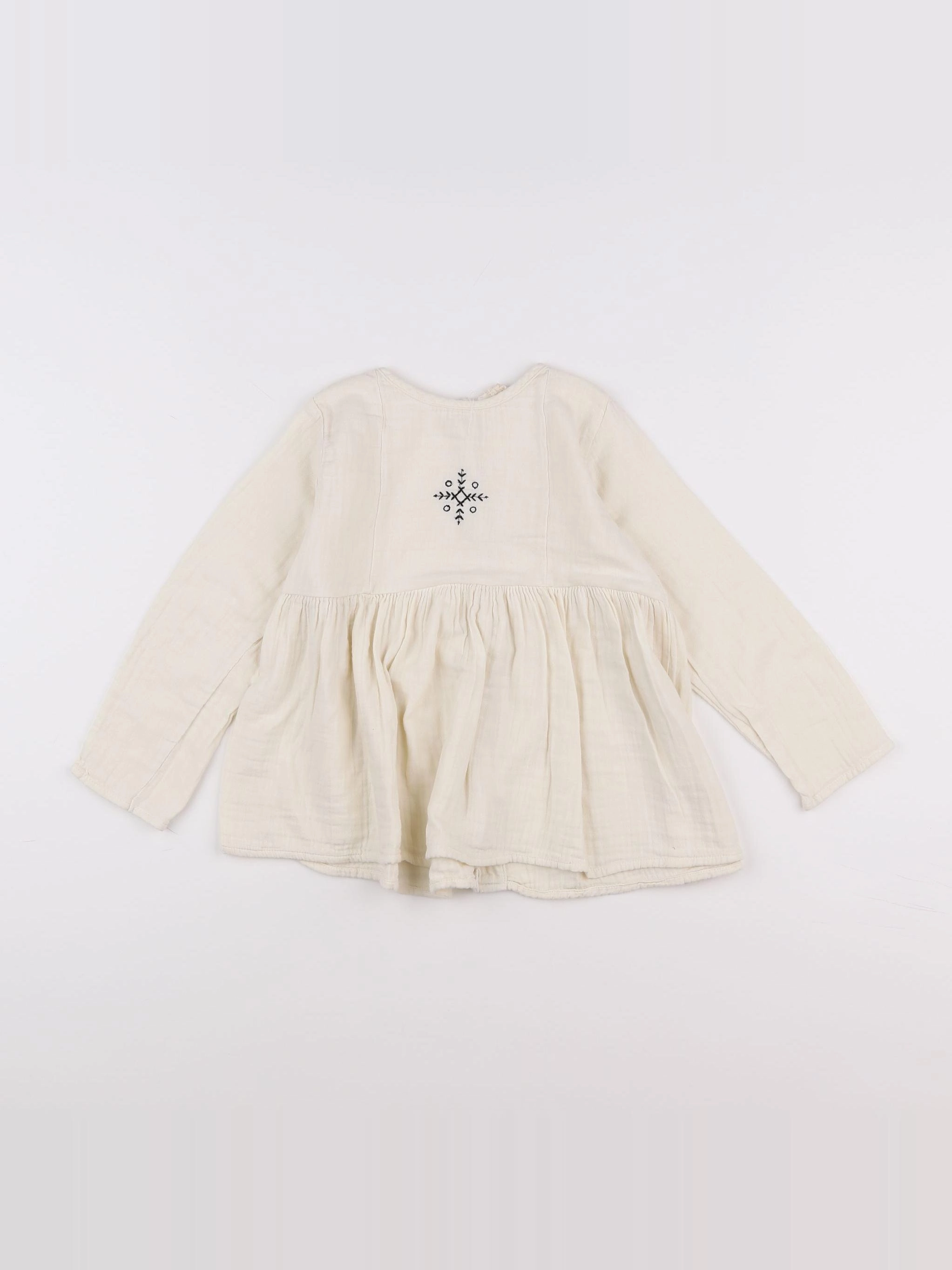 Piupiuchick - blouse beige - 6 ans