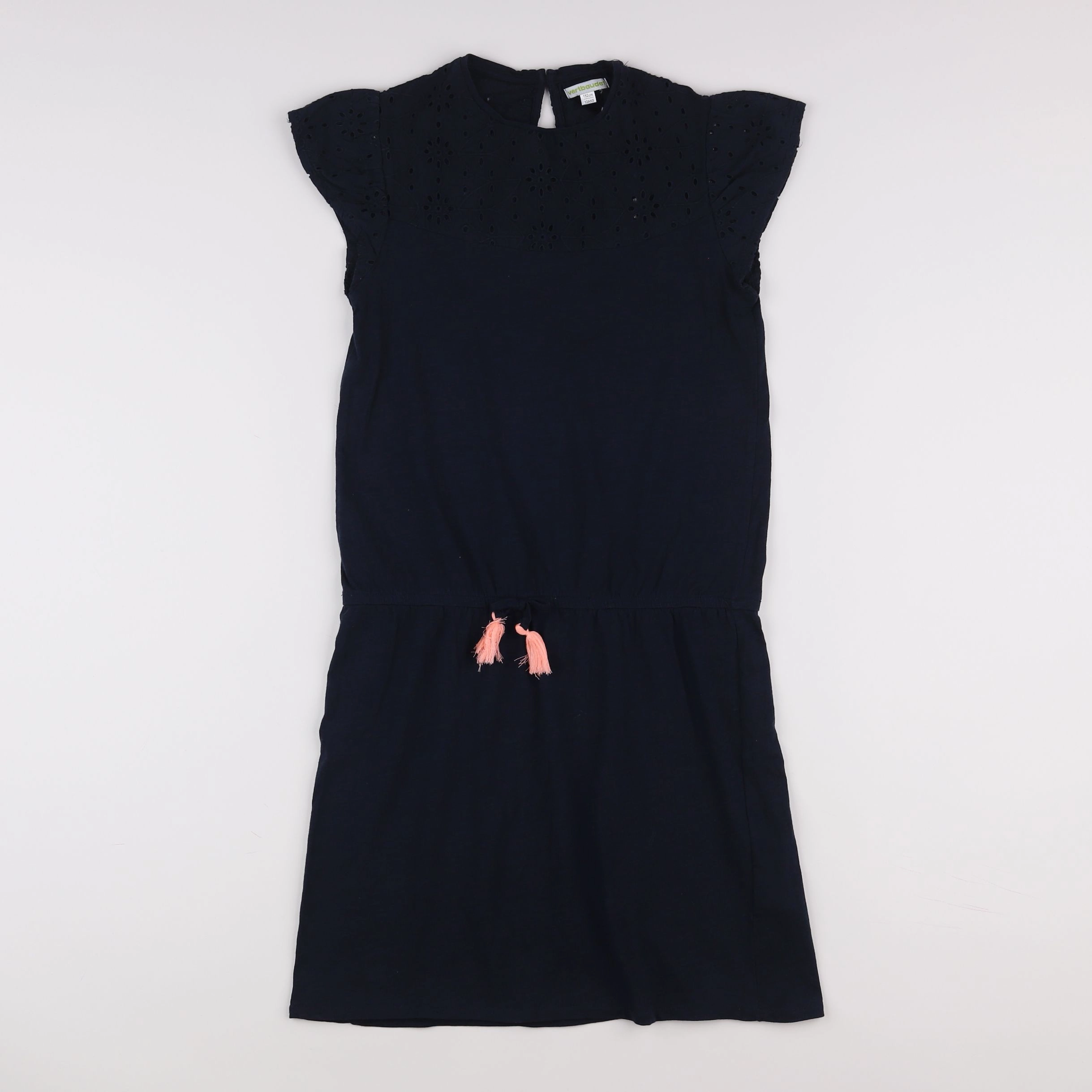 Vertbaudet - robe bleu, rose - 12 ans