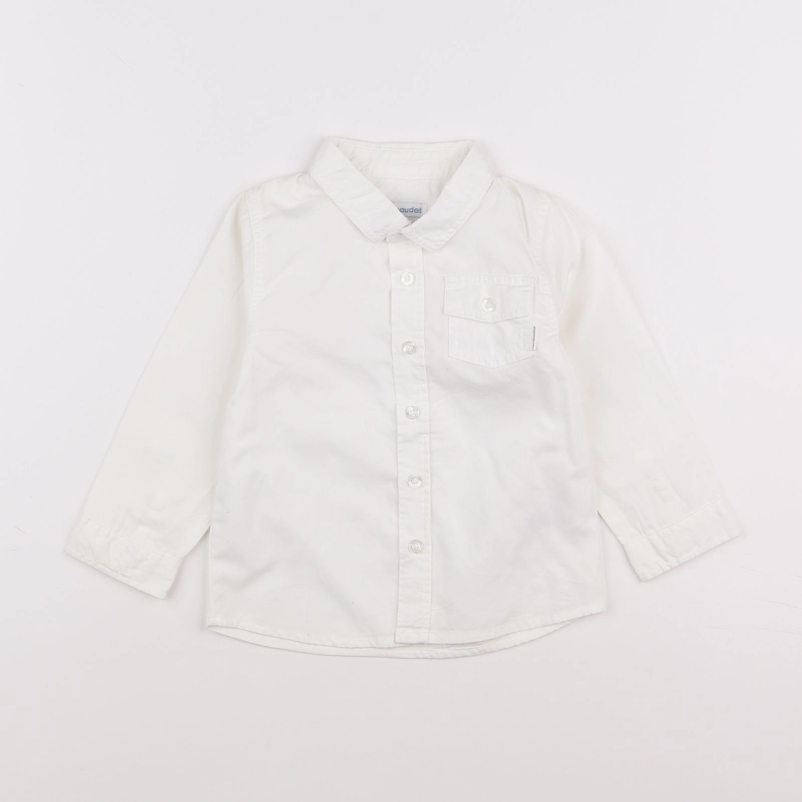Vertbaudet - chemise blanc - 2 ans