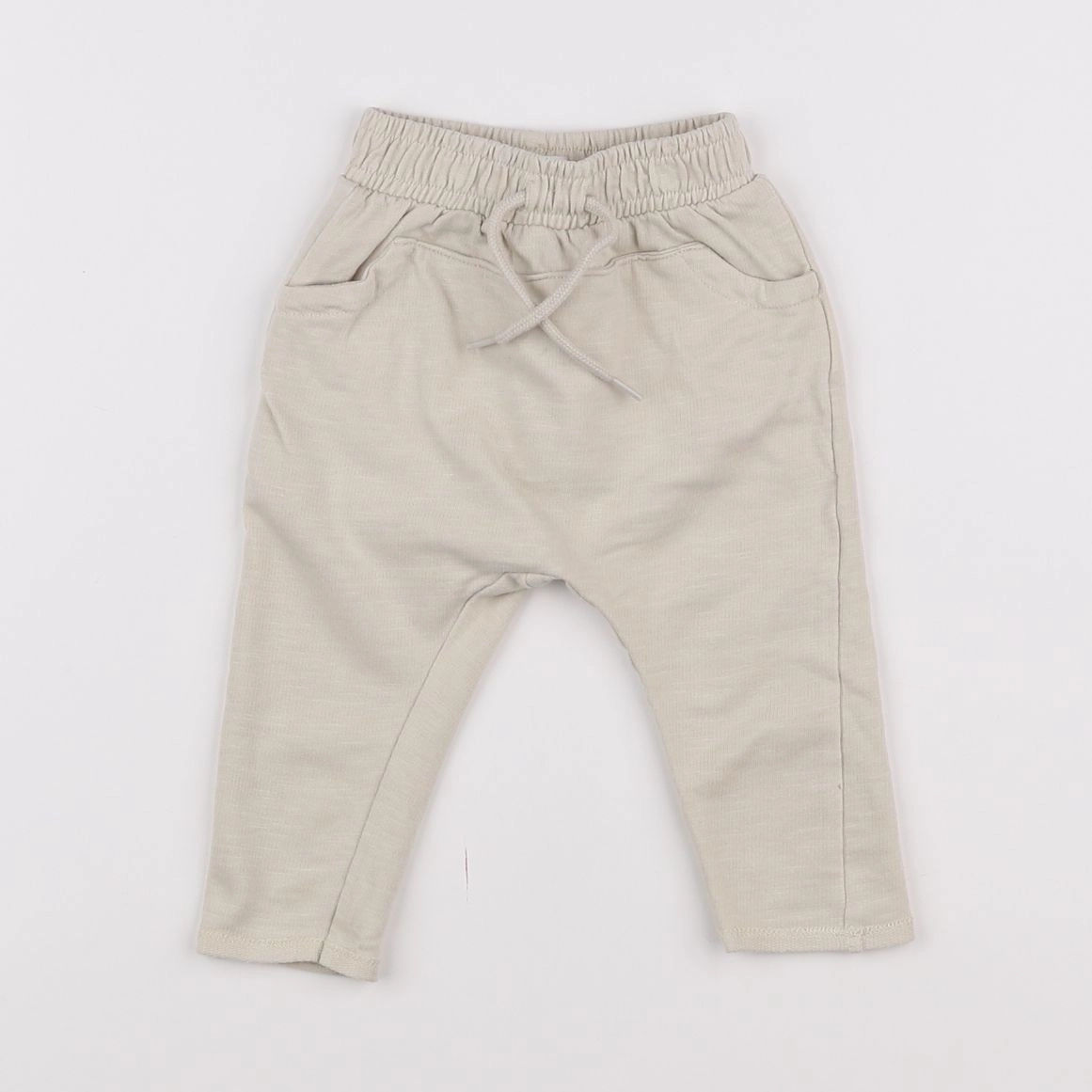 Vertbaudet - sarouel beige - 6 mois