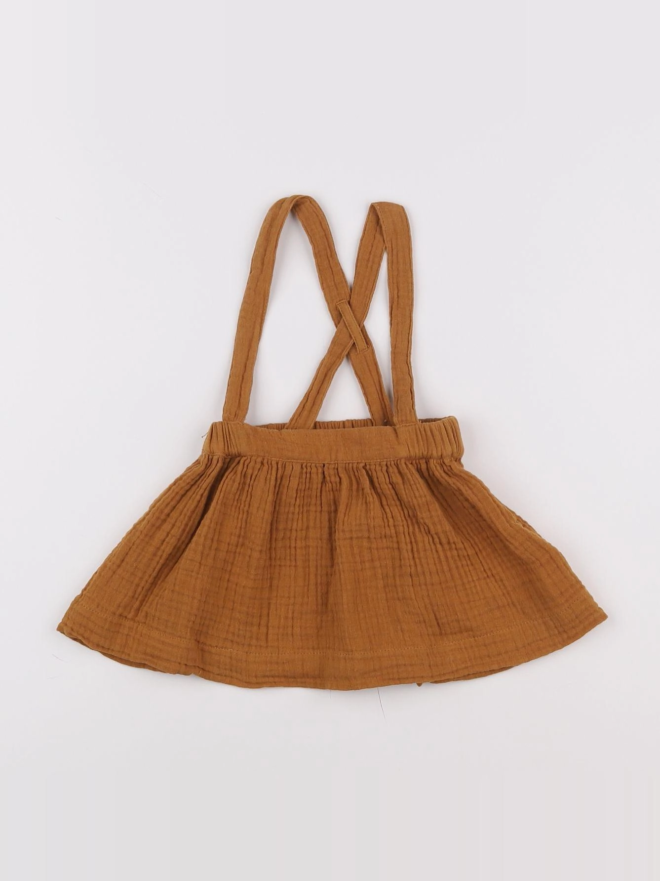 Vertbaudet - jupe marron - 12 mois