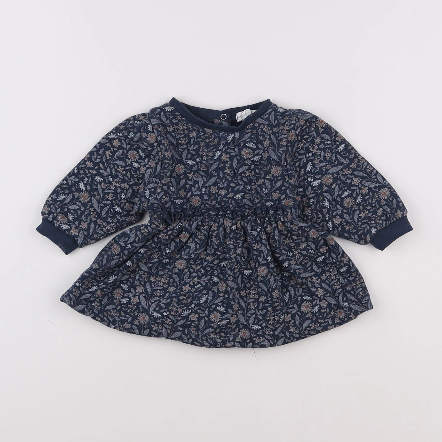 Vertbaudet - robe bleu - 3 mois