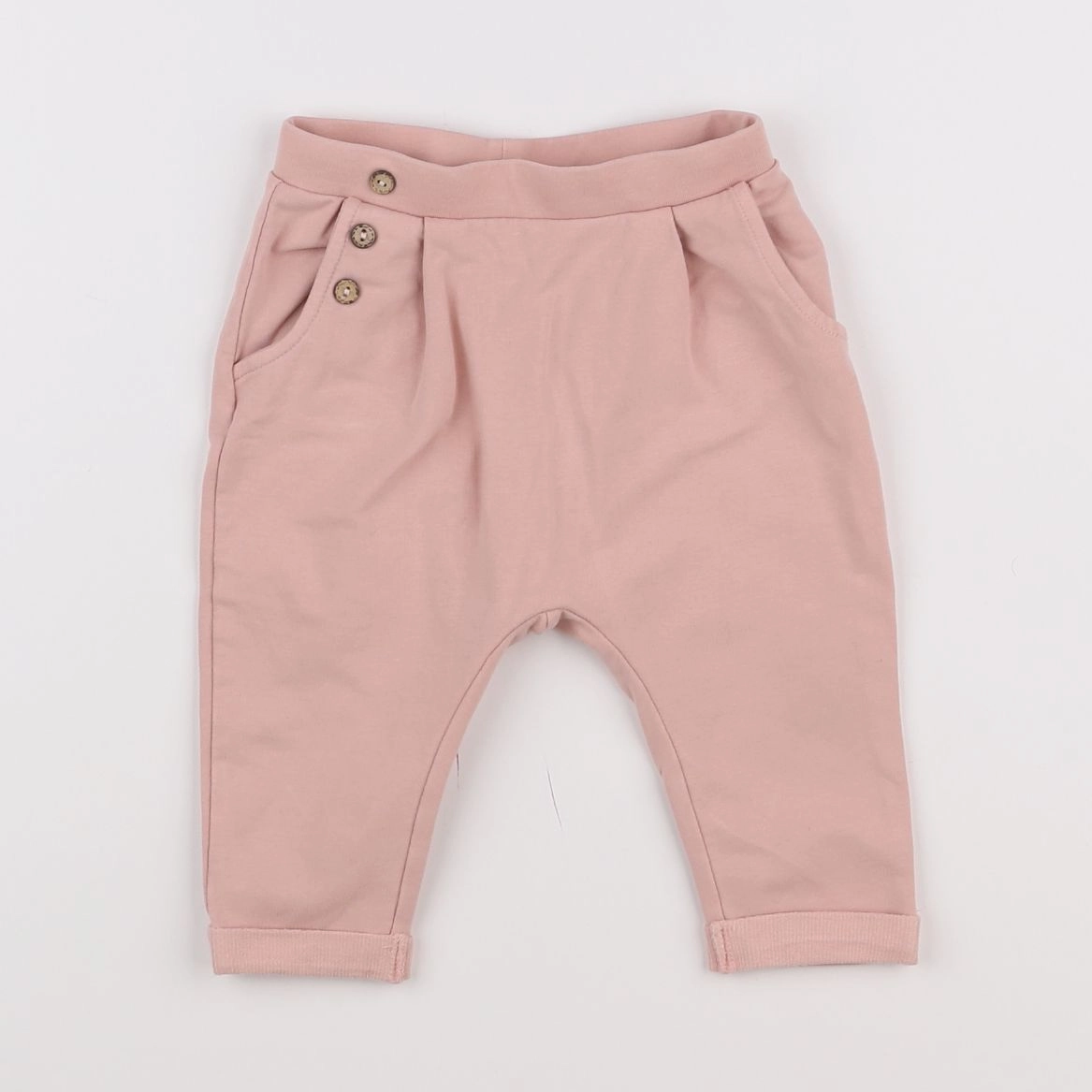 Zara - jogging rose - 3/6 mois