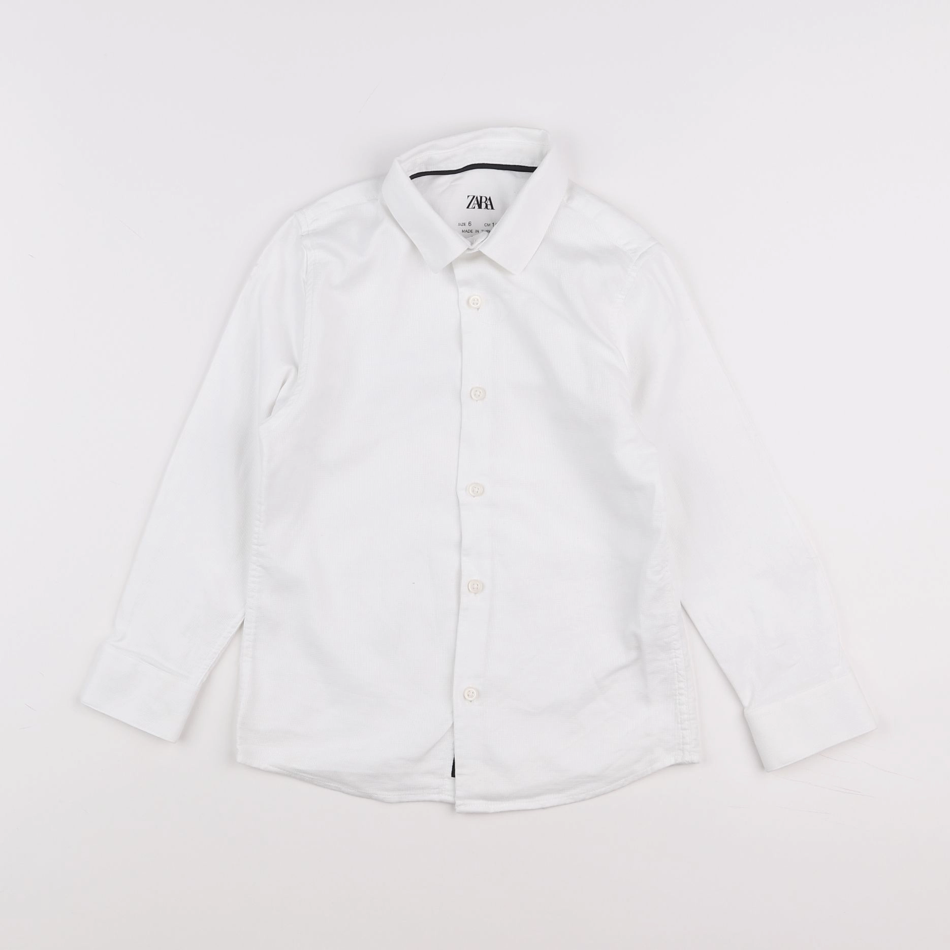 Zara - chemise blanc - 6 ans