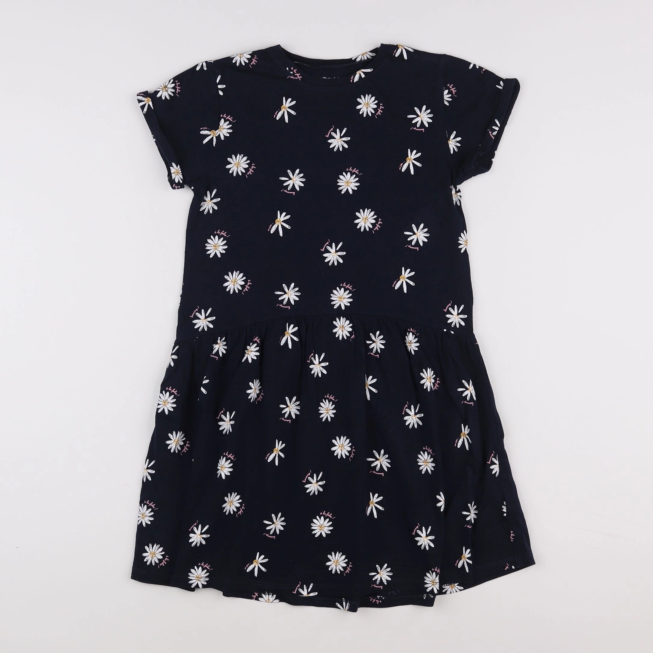 Vertbaudet - robe bleu - 10 ans