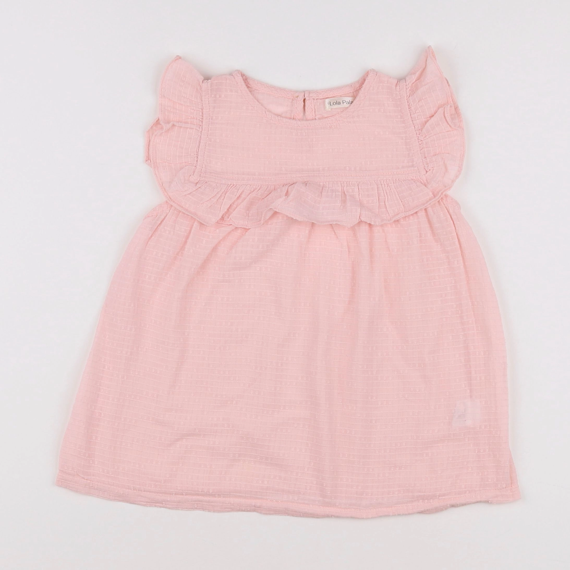 Lola Palacios - blouse rose - 6 ans