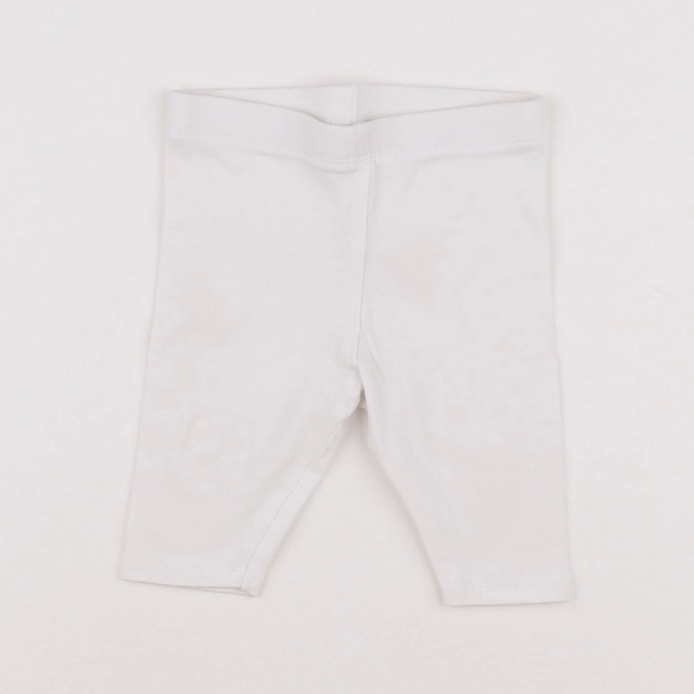 Vertbaudet - legging blanc - 6 mois