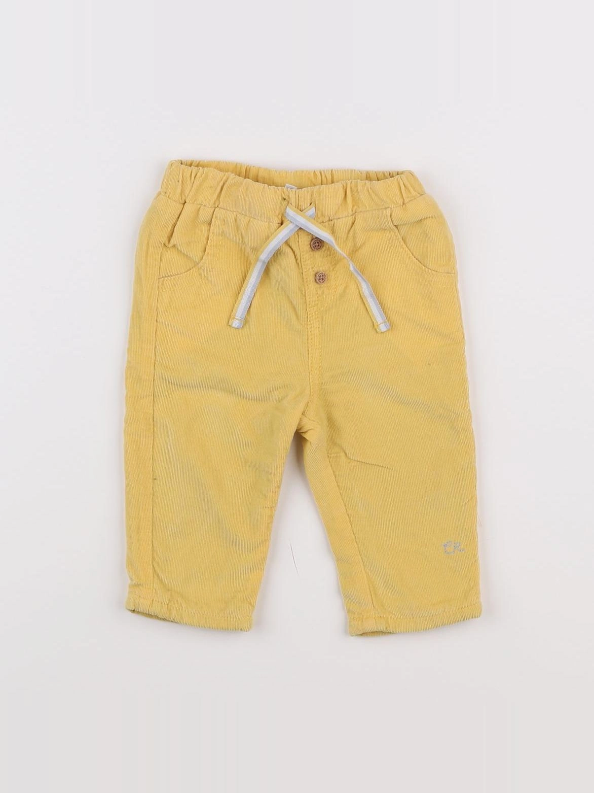 Cadet Rousselle - pantalon jaune - 6 mois