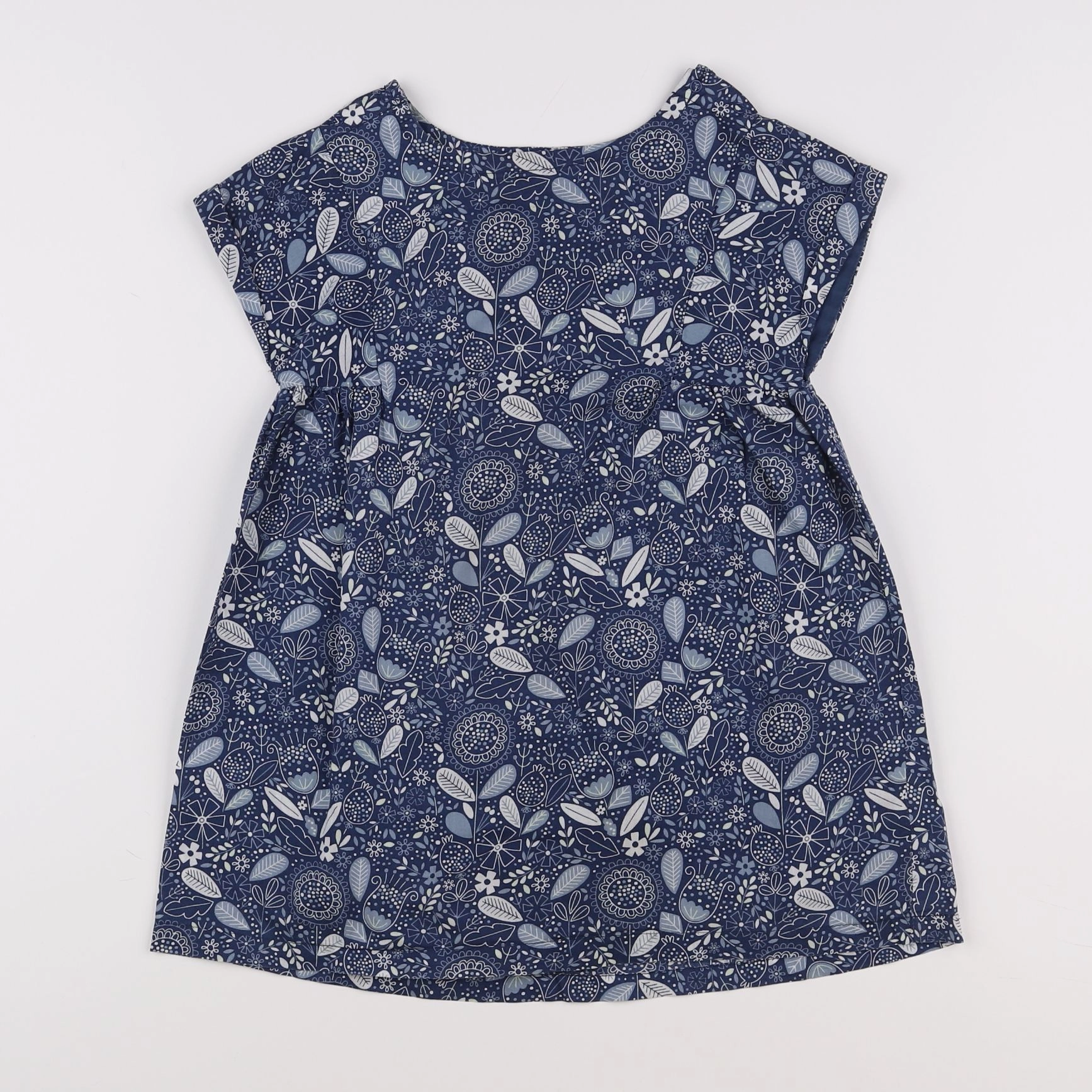 Vertbaudet - robe bleu - 6 ans