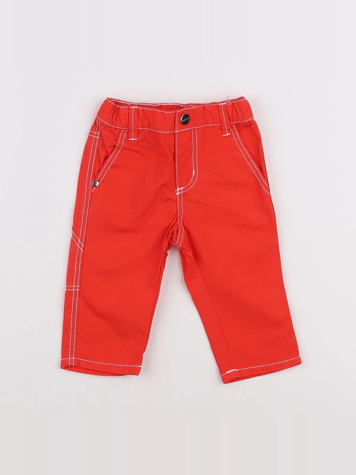 Jacadi - pantalon rouge - 6 mois